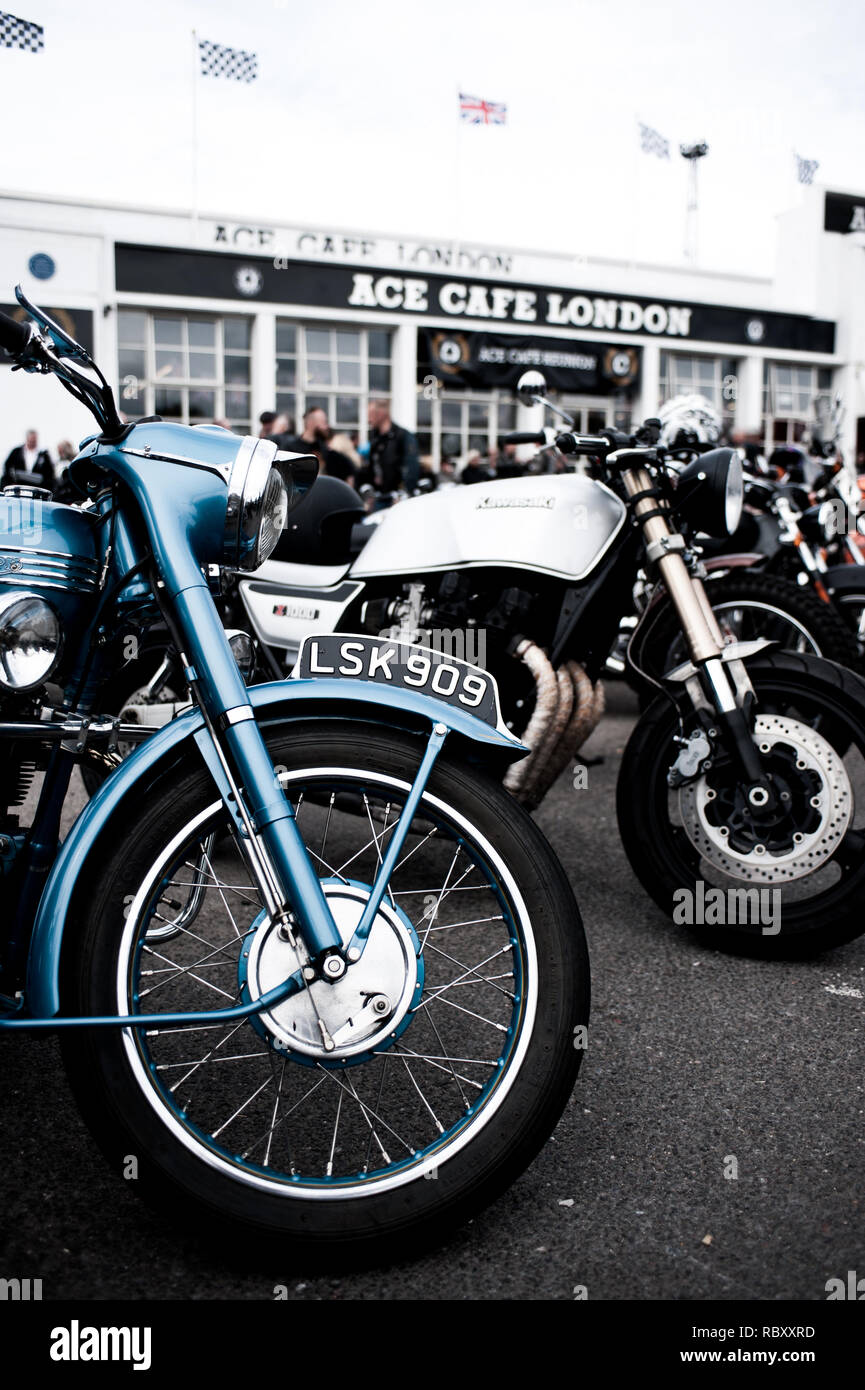 Ace Cafe Londra reunion weeked Foto Stock