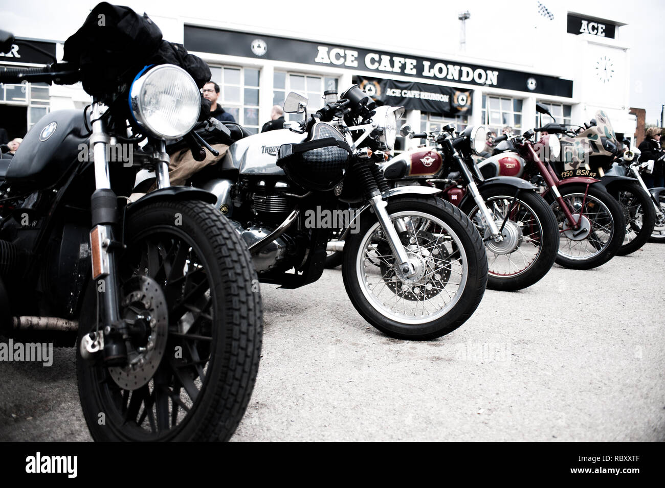 Ace Cafe Londra reunion weeked Foto Stock