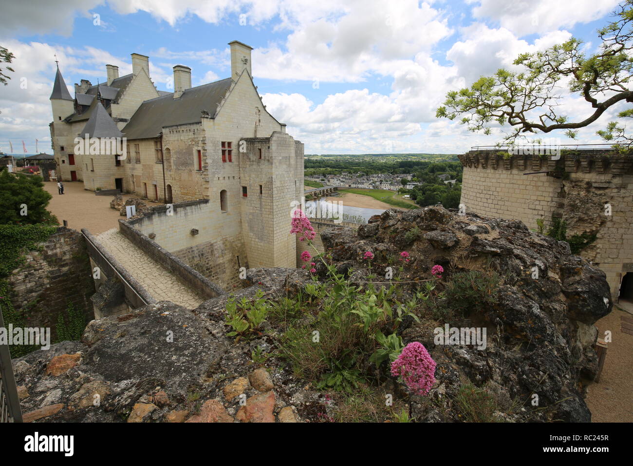 Chateau de chinon immagini e fotografie stock ad alta risoluzione - Alamy