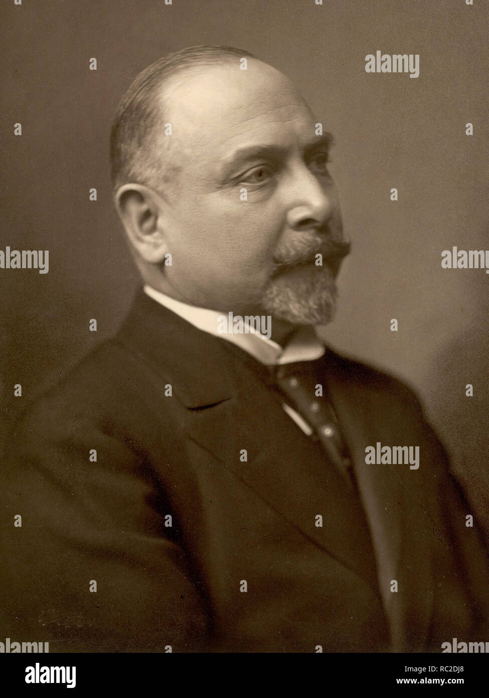 Carl Theodor Zahle (1866 - 1946), Danese giurista e politico; primo ministro della Danimarca 1909-1910, 1913-1920. Foto Stock