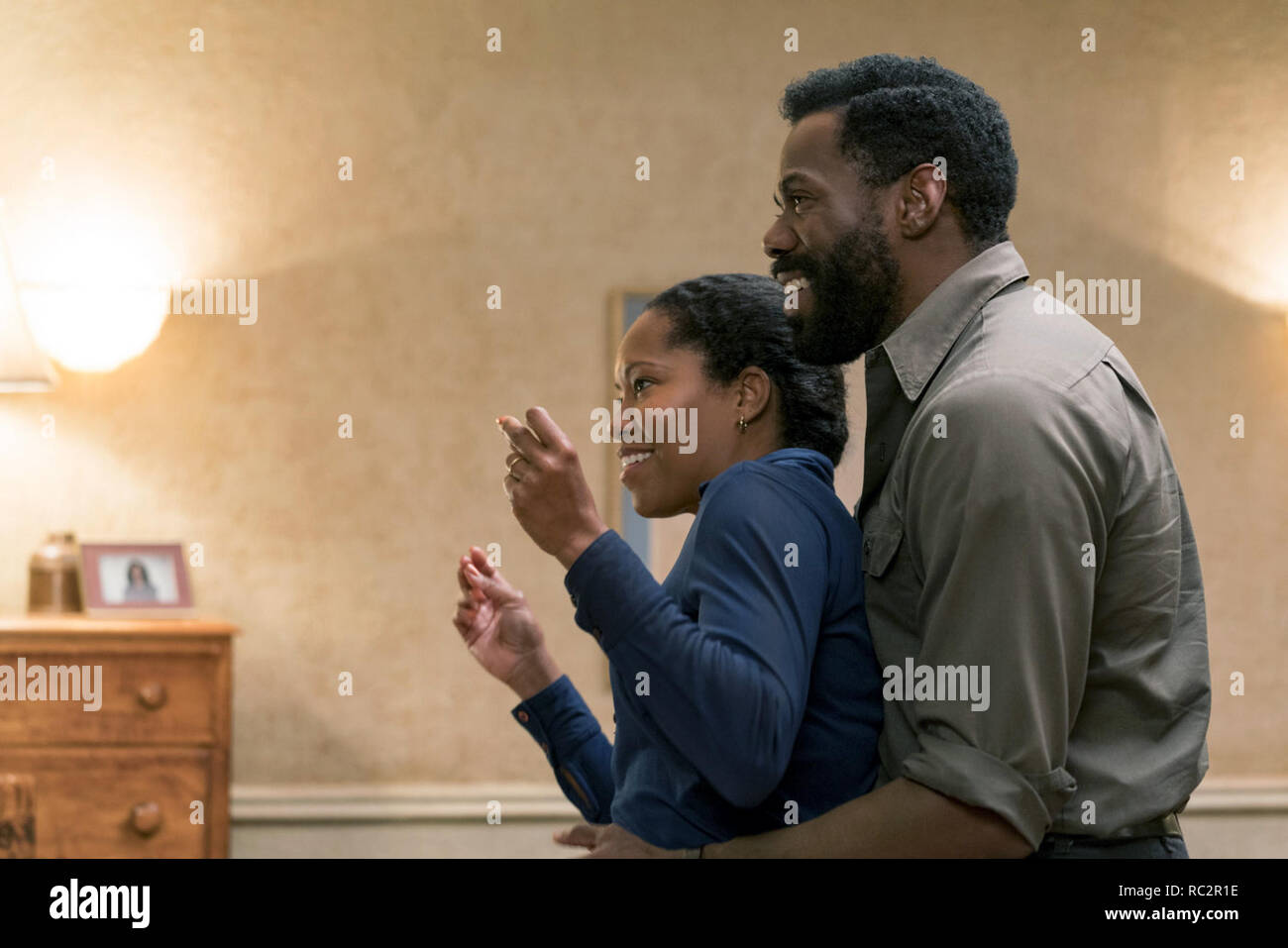 Se Beale Street potrebbe parlare è un 2018 American dramma romantico film diretto e scritto da Barry Jenkins, basato su James Baldwin del romanzo dello stesso nome. Esso stelle KiKi Layne, Stephan James, Colman Domingo, Teyonah Parris, Michael Beach, Dave Franco, Diego Luna, Pedro Pascal, Ed Skrein, Brian Tiree Henry e Regina Re. Questa fotografia è per il solo uso editoriale ed è il copyright del film company e/o il fotografo assegnato dal film o società di produzione e può essere riprodotto solo da pubblicazioni in congiunzione con la promozione del film di cui sopra. Un credito per il fil Foto Stock