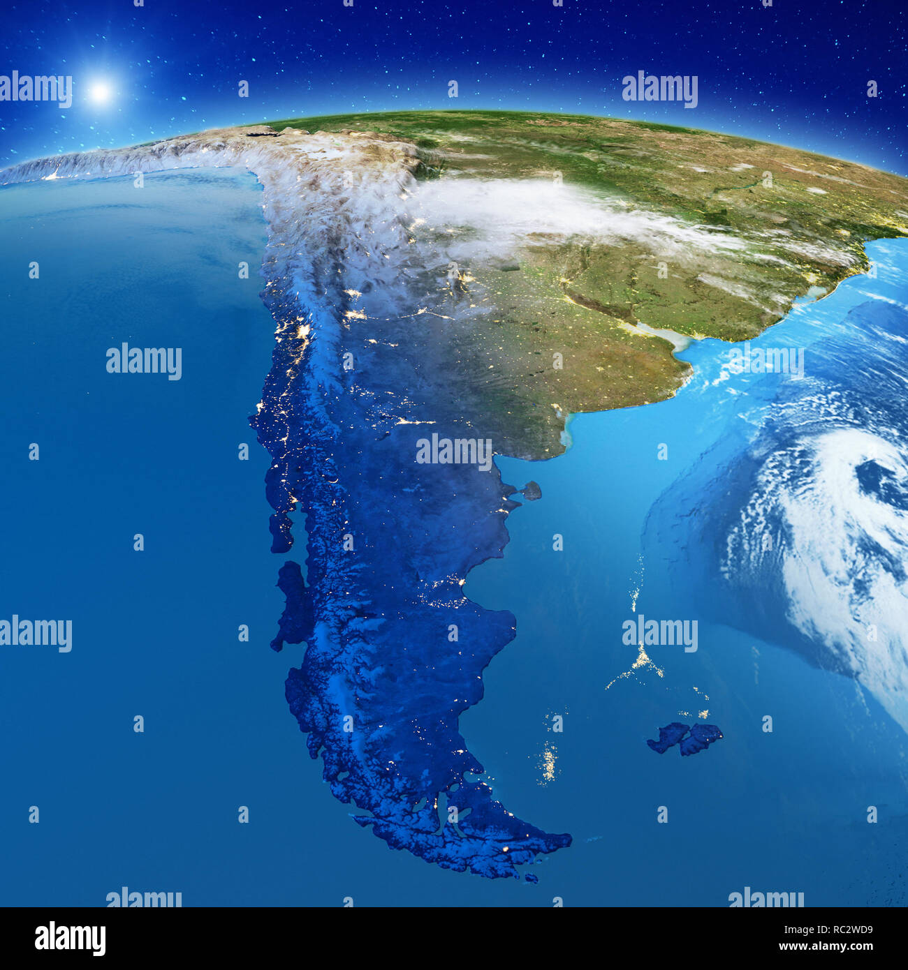America del Sud - Patagonia Foto Stock