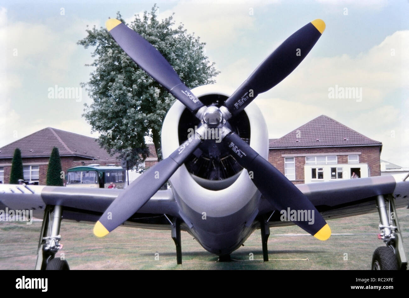 P-47D Thunderbolt Fighter Aircraft, RAF Cosford 1995 Foto Stock