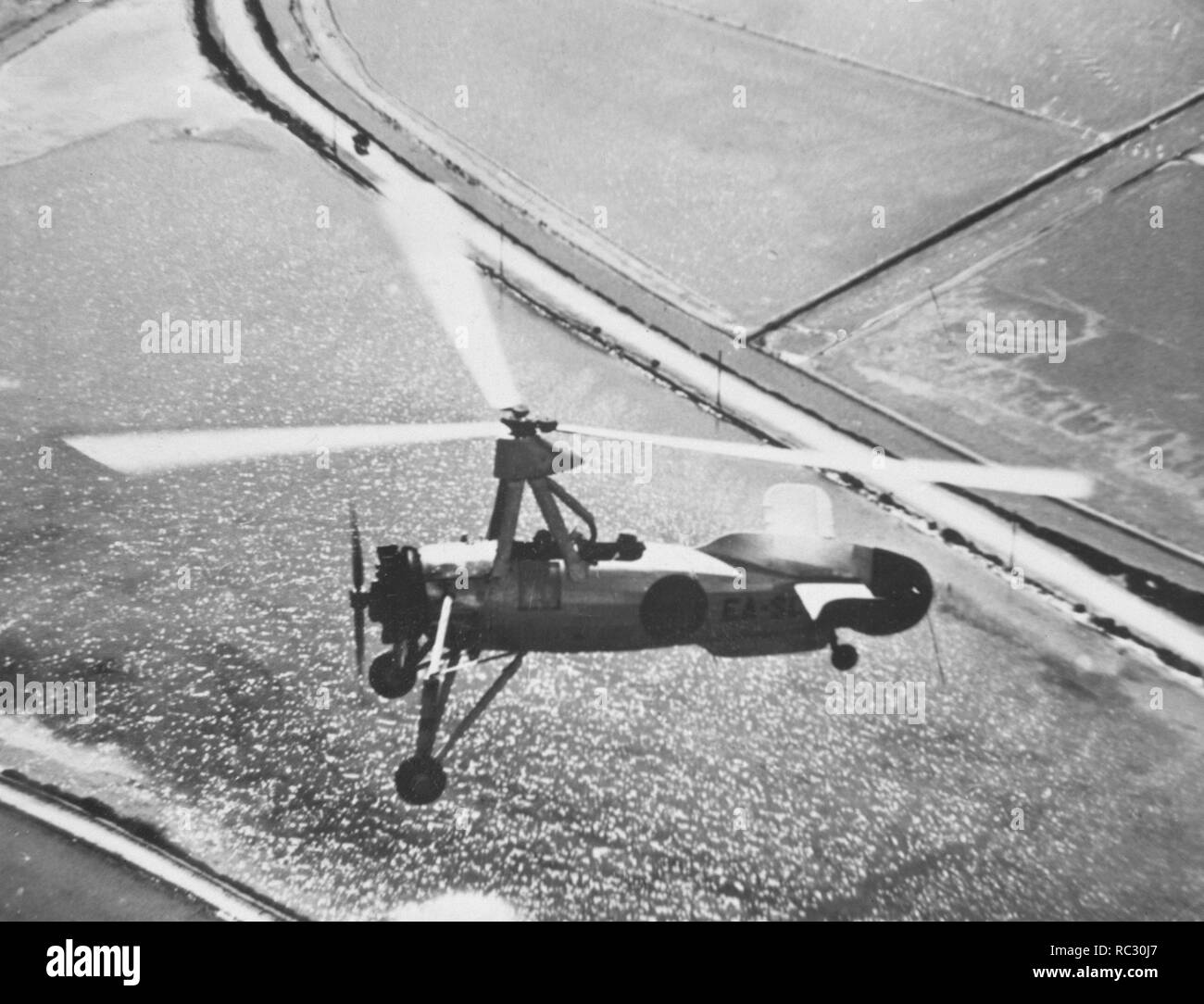 - Autogiro 1935. Foto Stock
