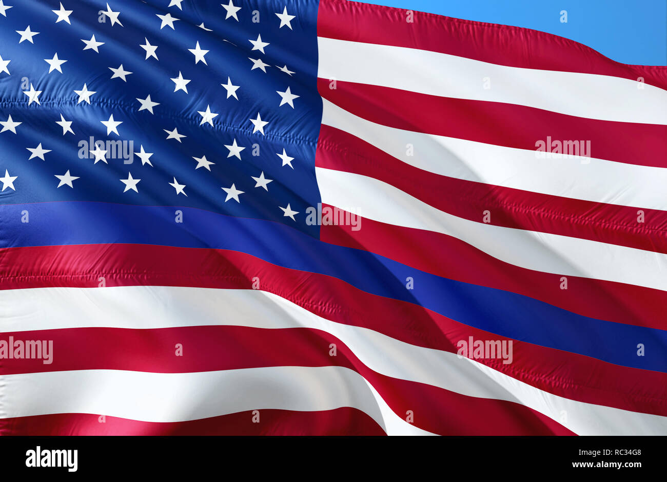 Bandiera Della Polizia Americana Simbolo Delle Forze Dell'ordine Con Bandiera - Foto stock di © borkus #237162460