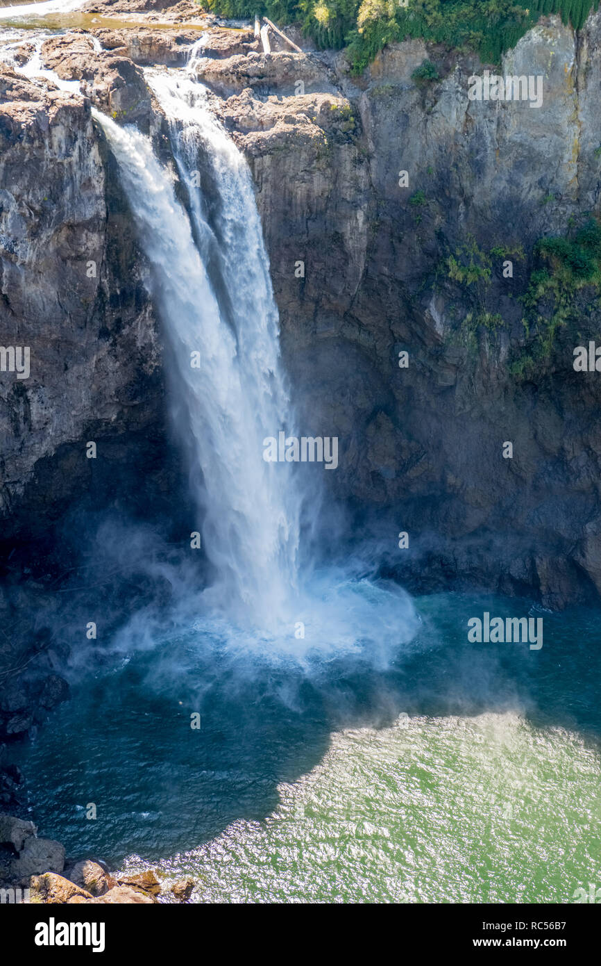 Snoqualmie falls Foto Stock