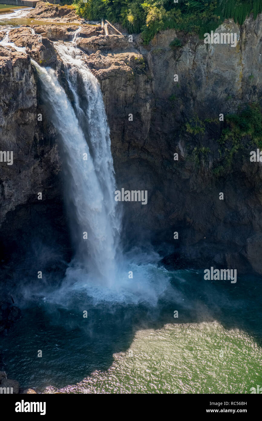 Snoqualmie falls Foto Stock