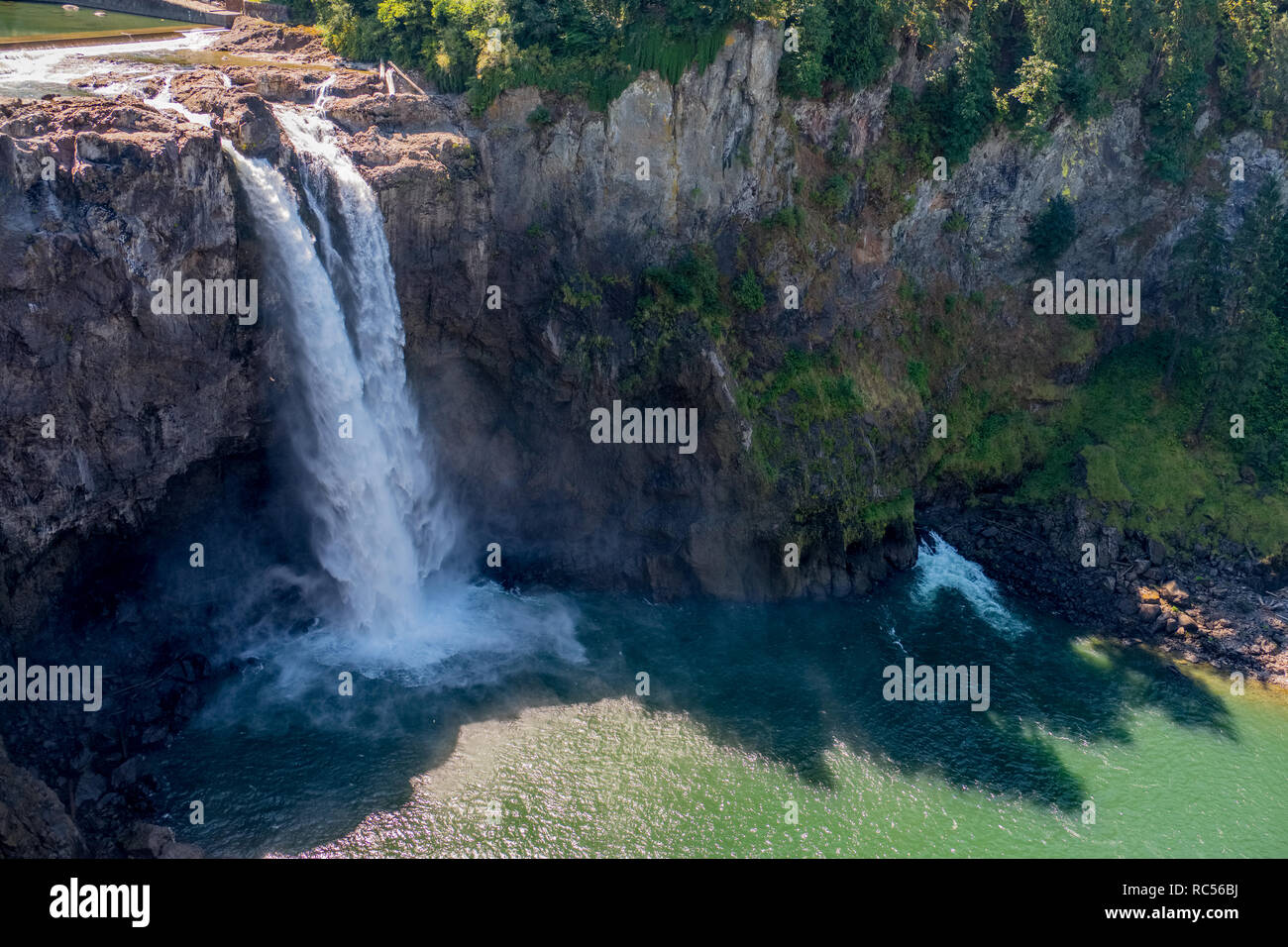 Snoqualmie falls Foto Stock