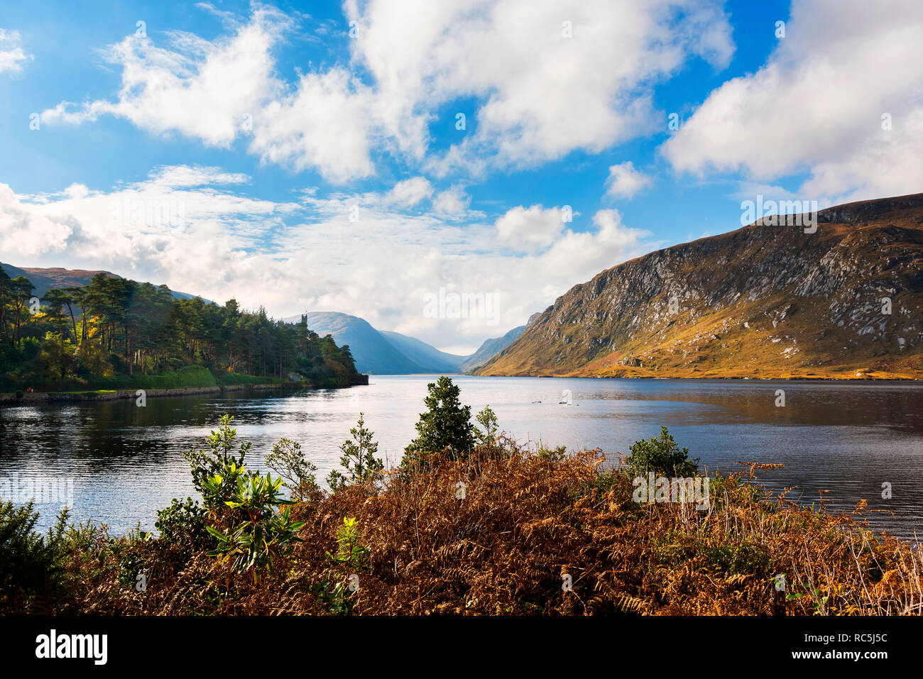Glenveagh Nationall Park, Donegal, Irlanda Foto Stock