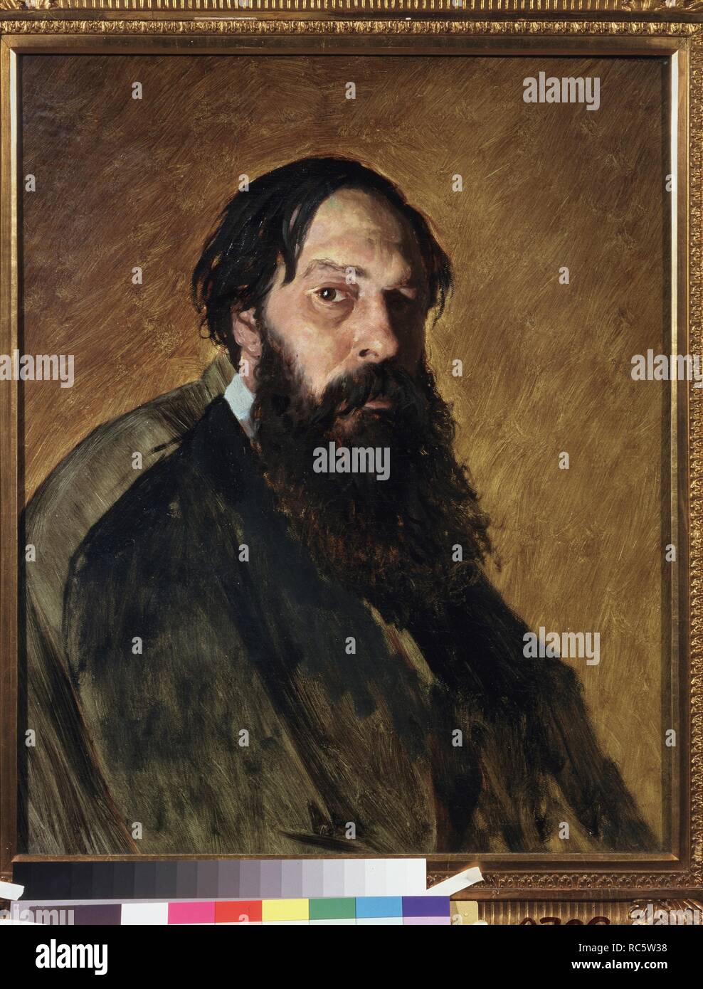 Ritratto dell'artista Alexej Savrasov (1830-1897). Museo: Membro Galleria Tretyakov di Mosca. Autore: Perov, Vassili Grigoryevich. Foto Stock