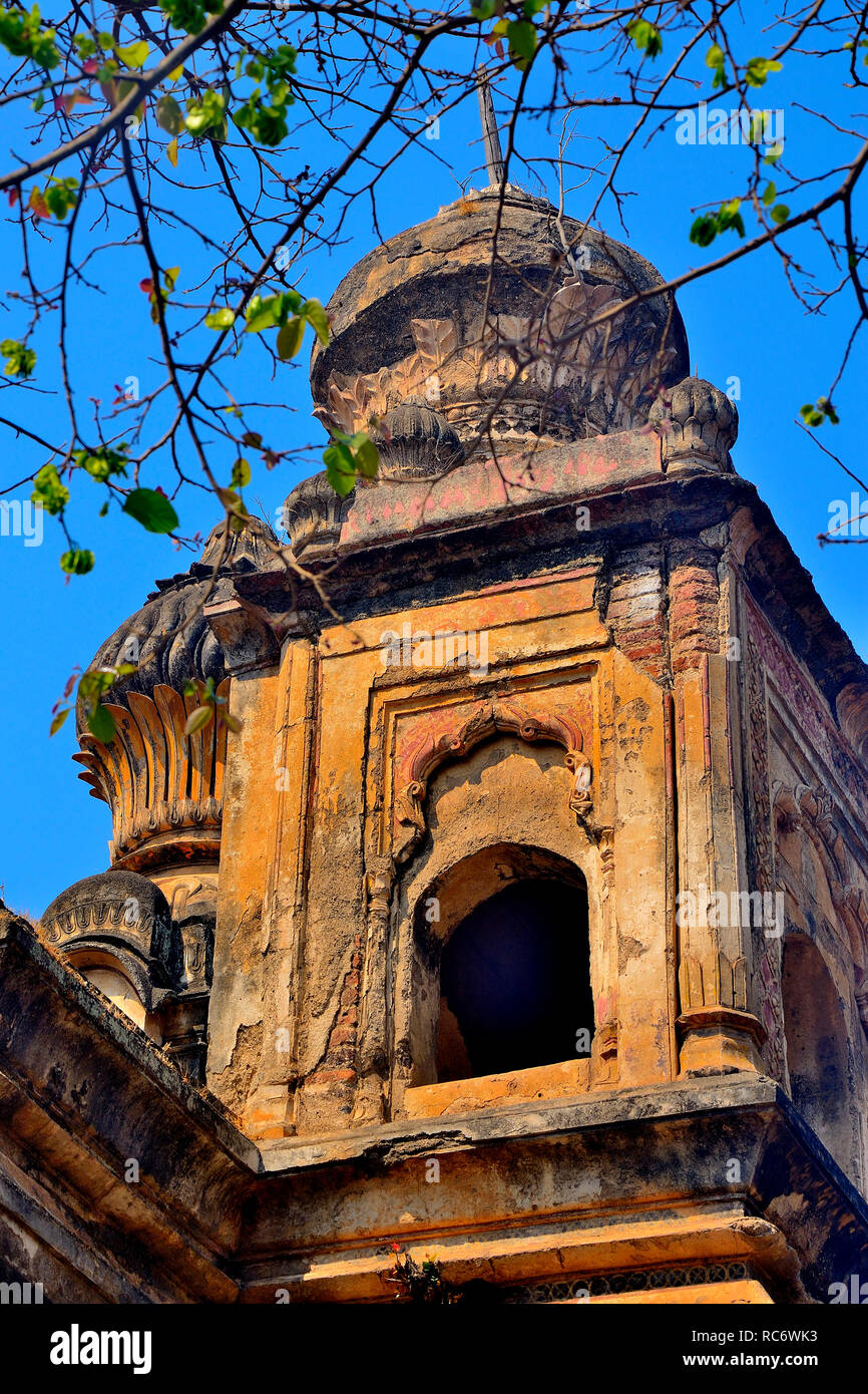 Dakshin Kashi Shiv Mandir, Mahuli Sangam, Satara, Maharashtra, India Foto Stock