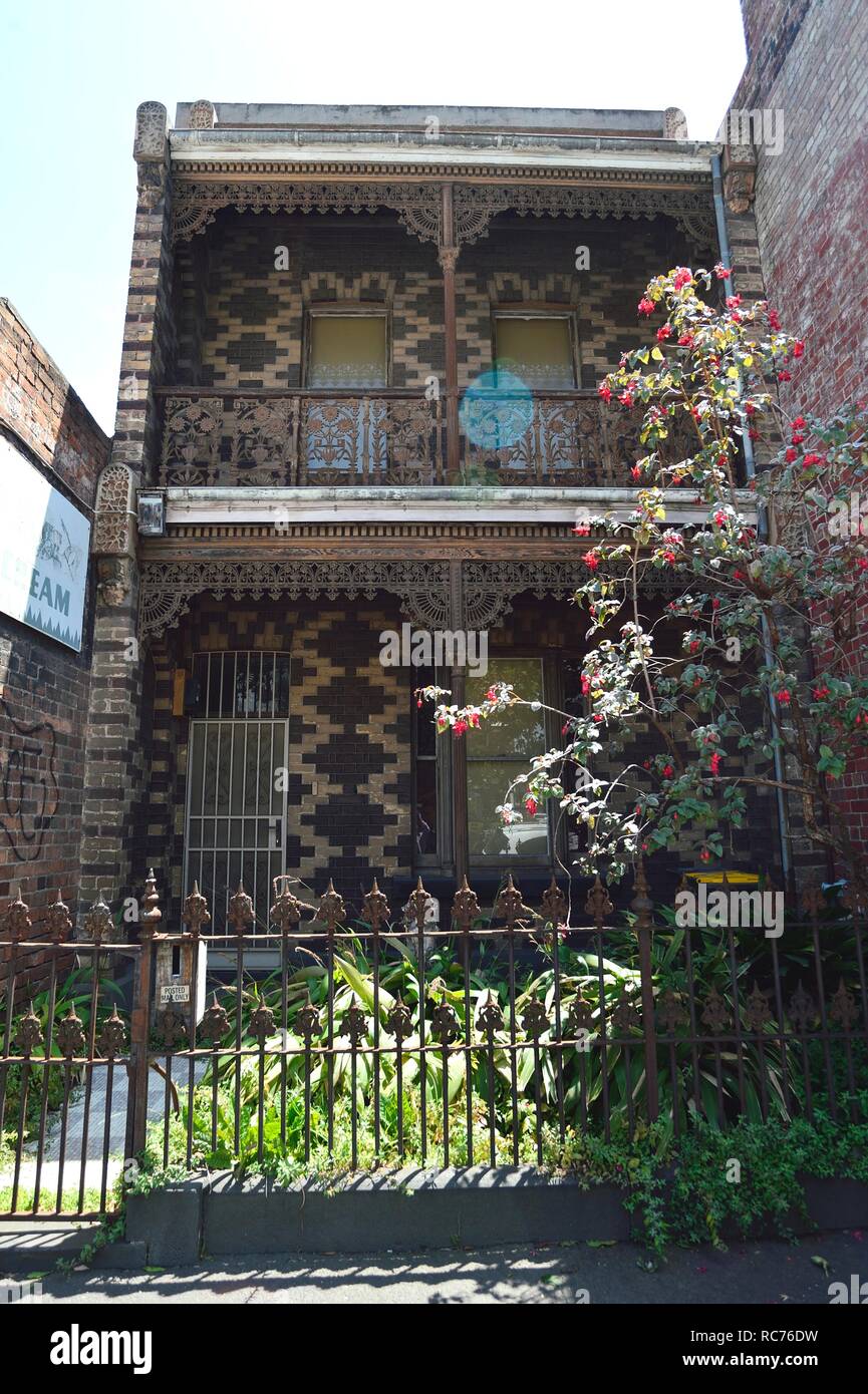 Città di Melbourne House Foto Stock