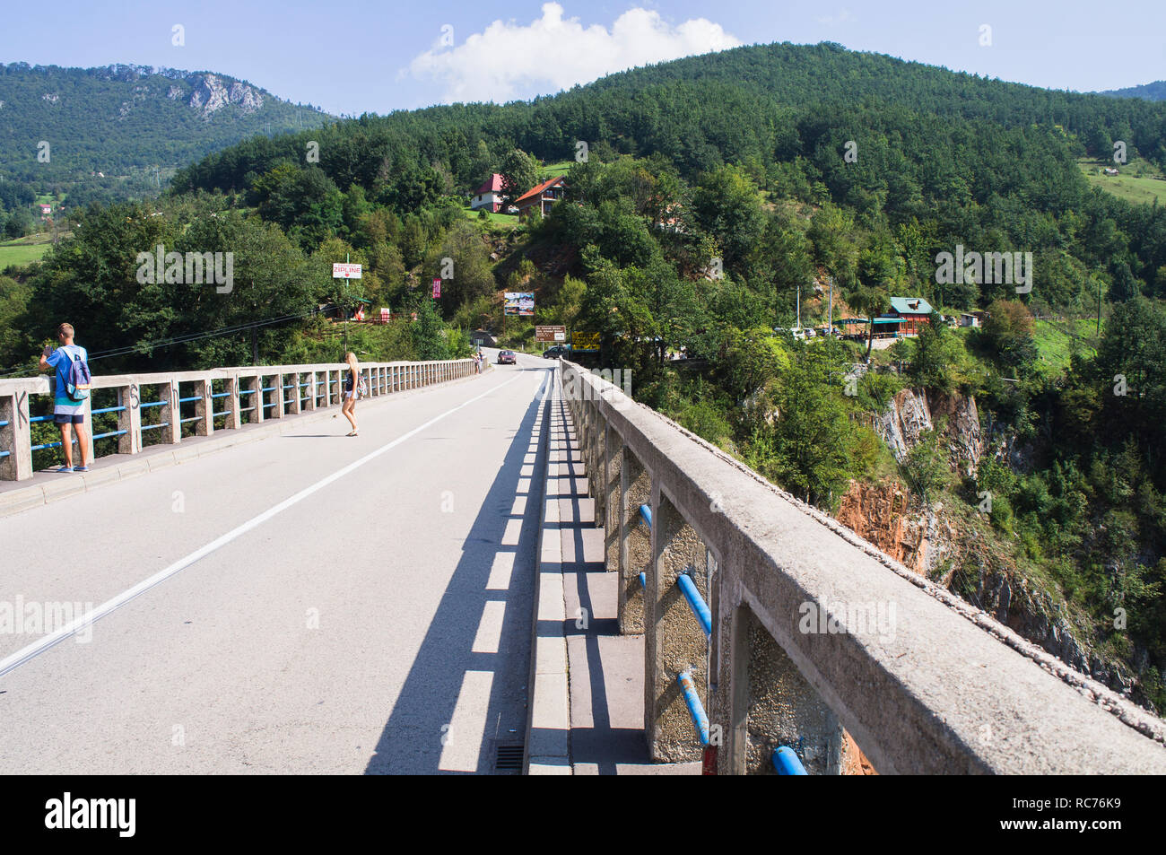 Le montagne del Durmitor è un massiccio nel nord-ovest del Montenegro, una parte delle Alpi dinariche. Bobotov Kuk, il picco più alto di esso, raggiunge un altezza di 2, Foto Stock