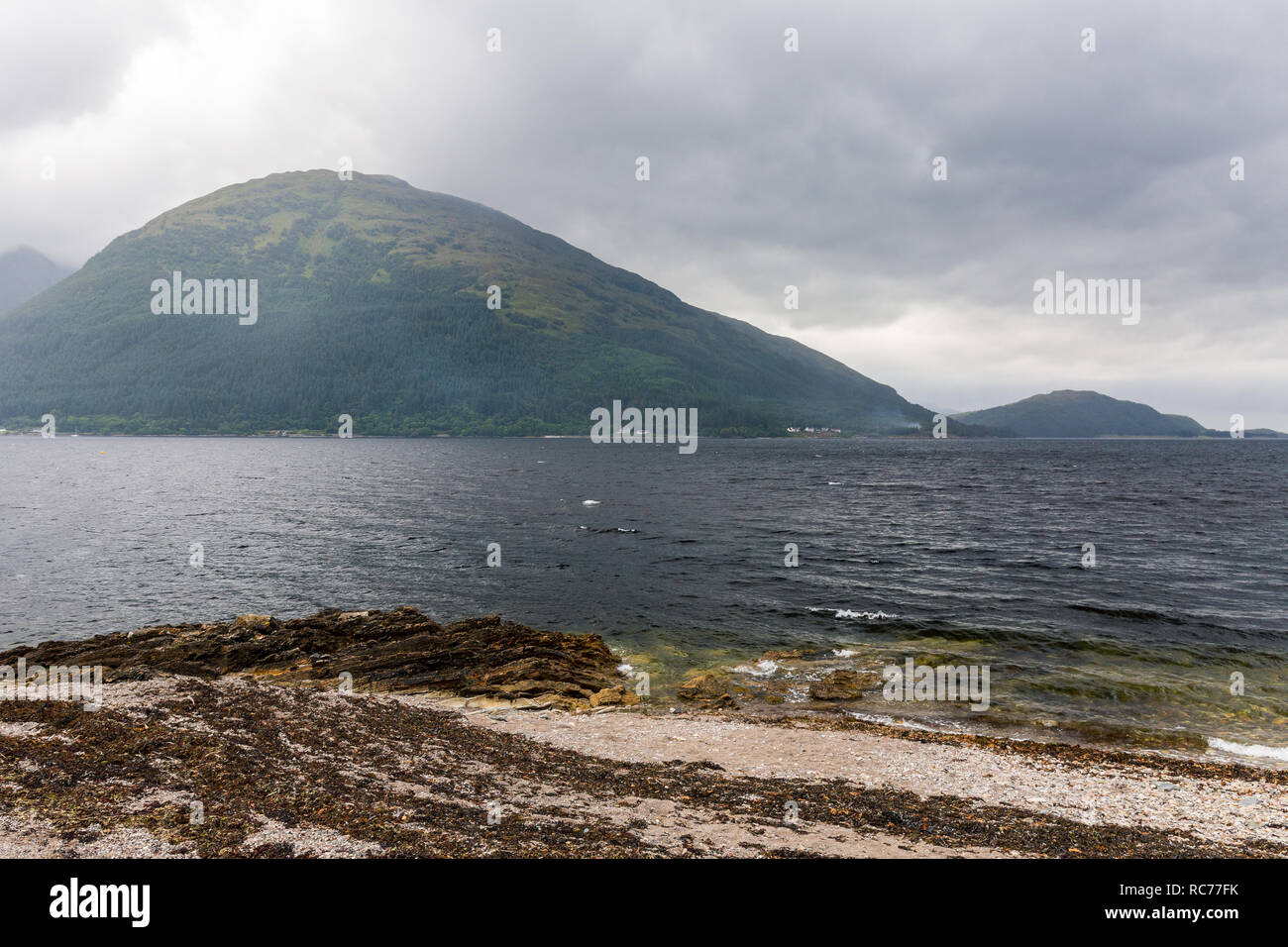 Impressioni di highlands scozzesi a Nan Uamh Foto Stock