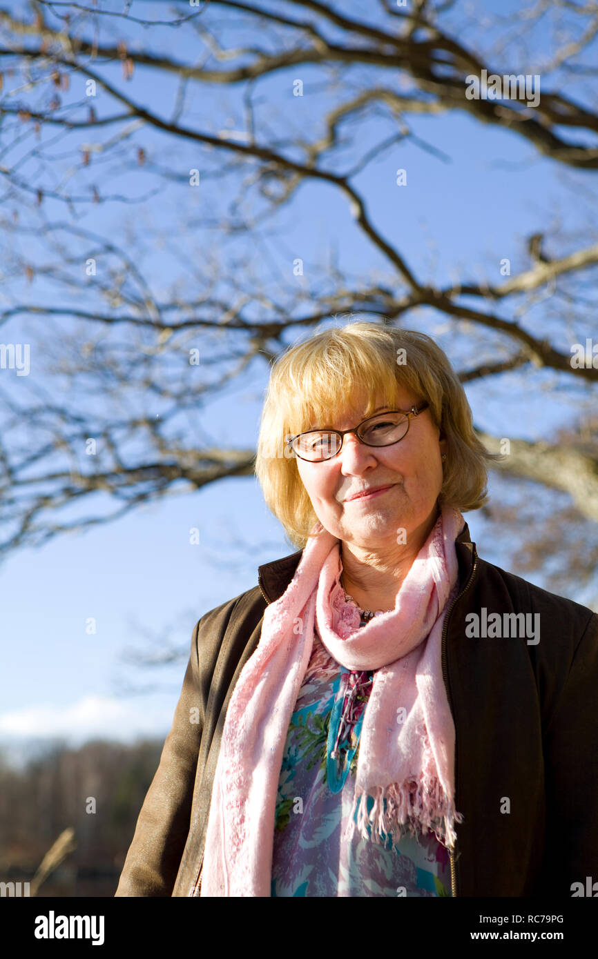 Ritratto di una donna Foto Stock