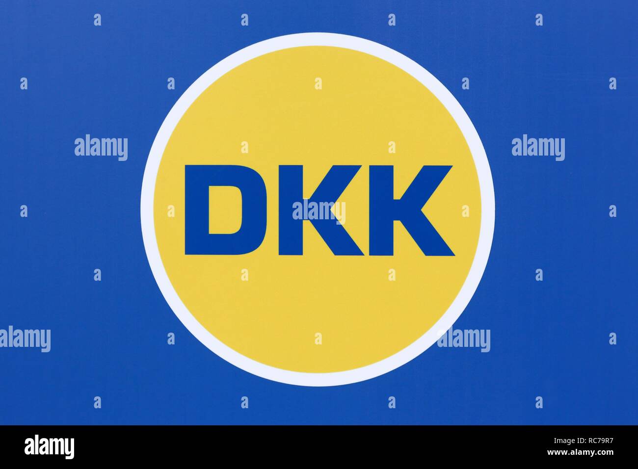 Corona danese il simbolo di valuta Foto Stock