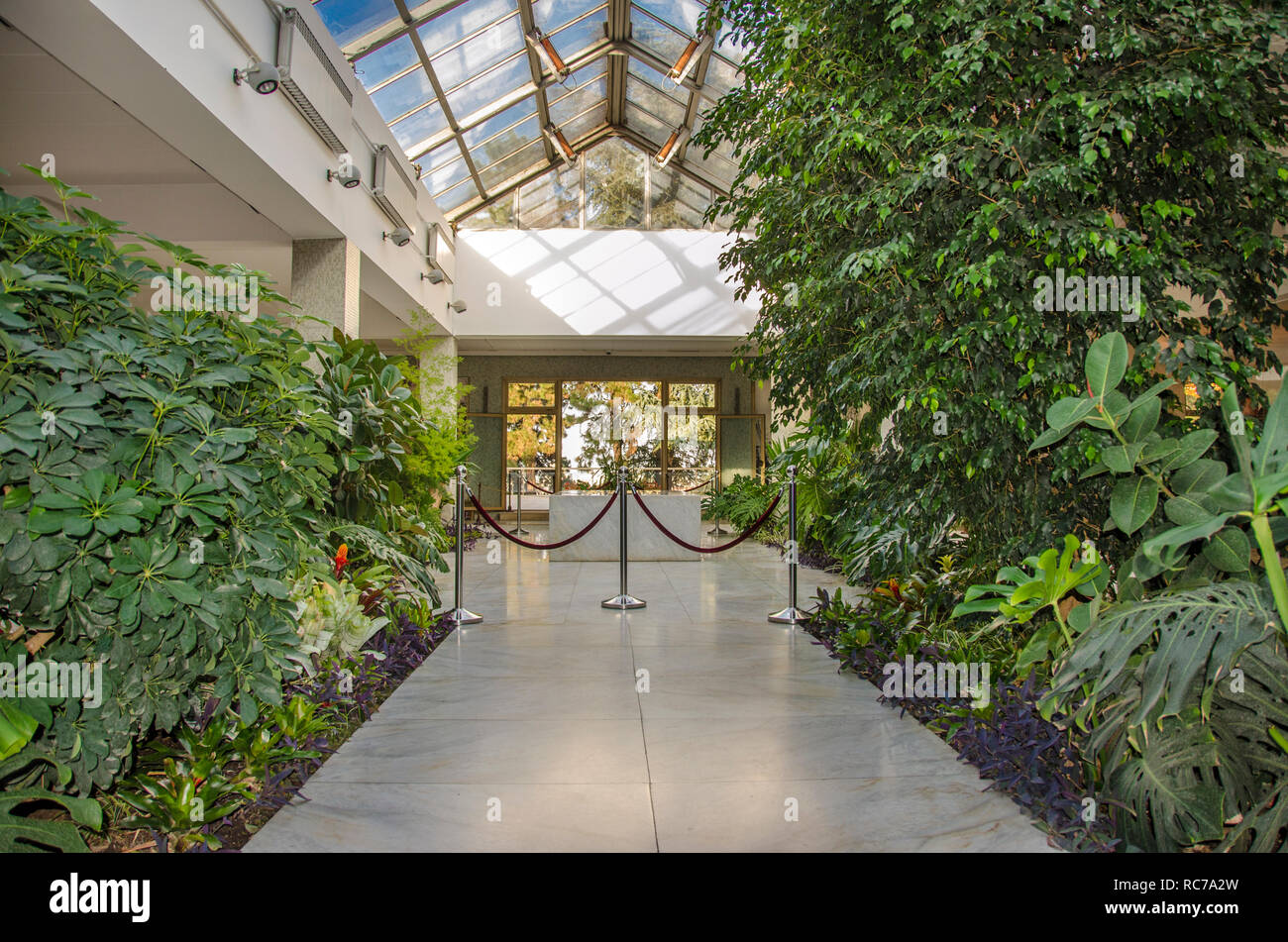 A Belgrado, in Serbia - Josip Broz Tito - Memorial Centre - (casa dei Fiori) - Museo della Iugoslavia Foto Stock