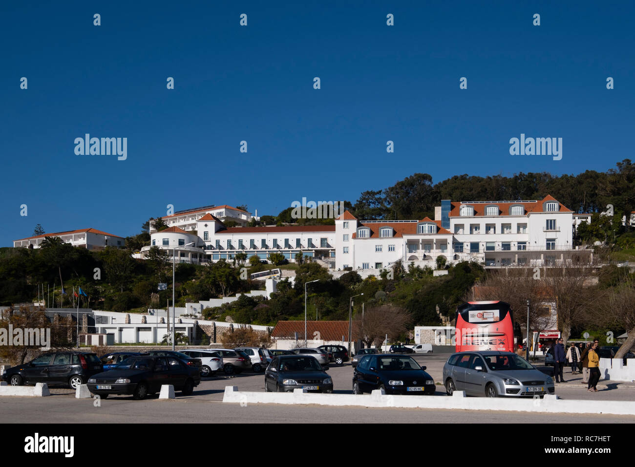 Hotel Inatel in Foz do Arelho, Portogallo, Europa Foto Stock