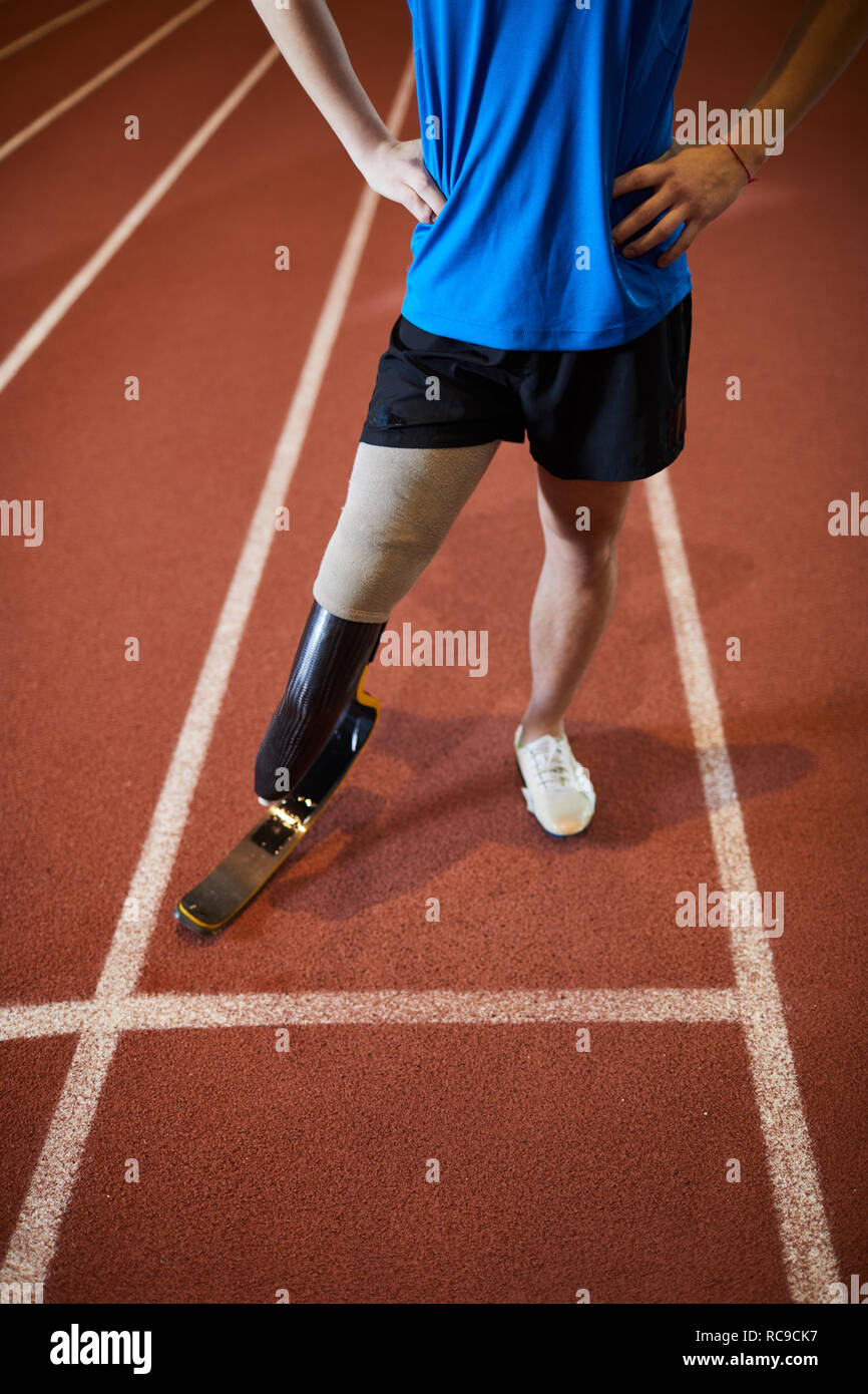 Attesa per la concorrenza Foto Stock