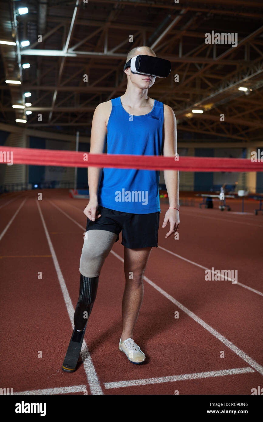 Competizione virtuale Foto Stock