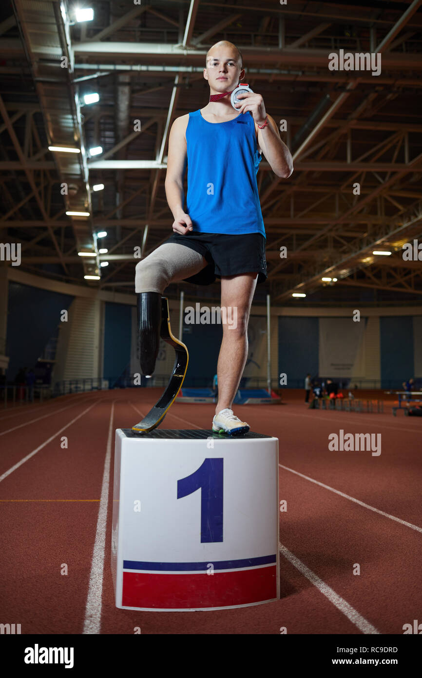 Il leader del campionato Foto Stock