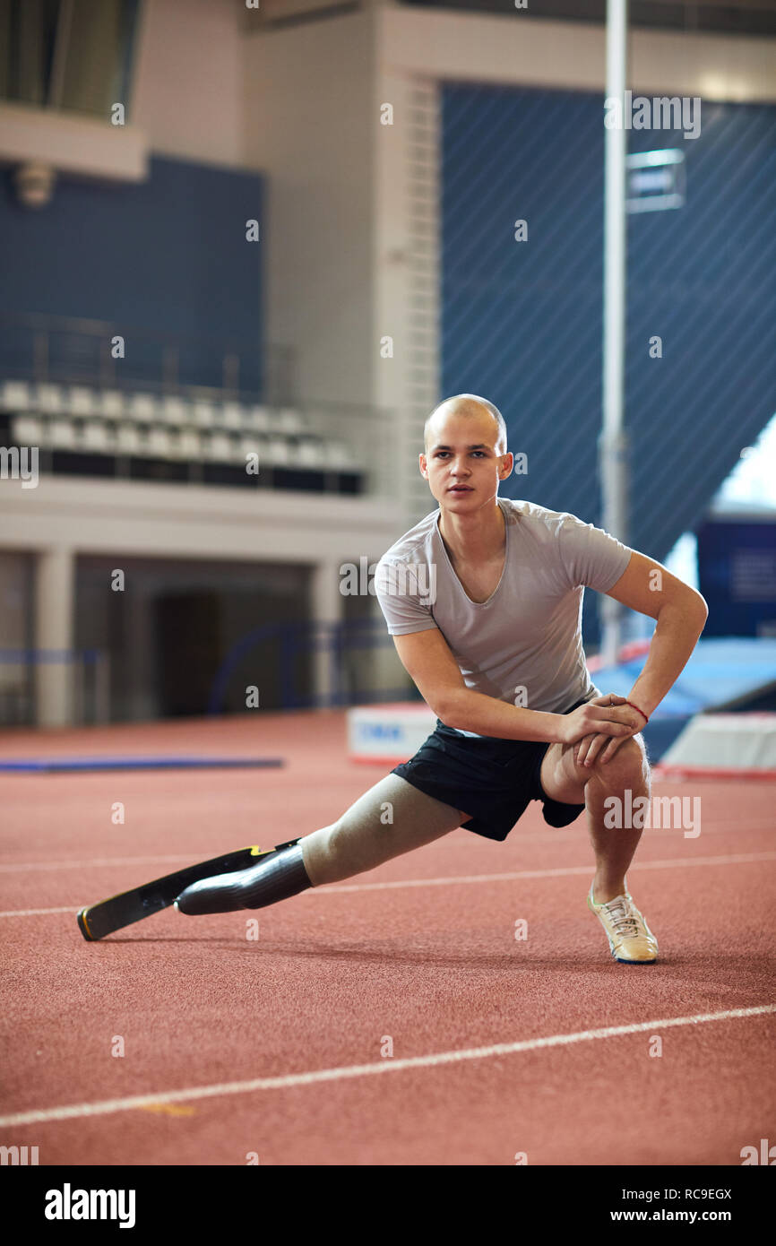 Esercizio fisico Prima di concorrenza Foto Stock