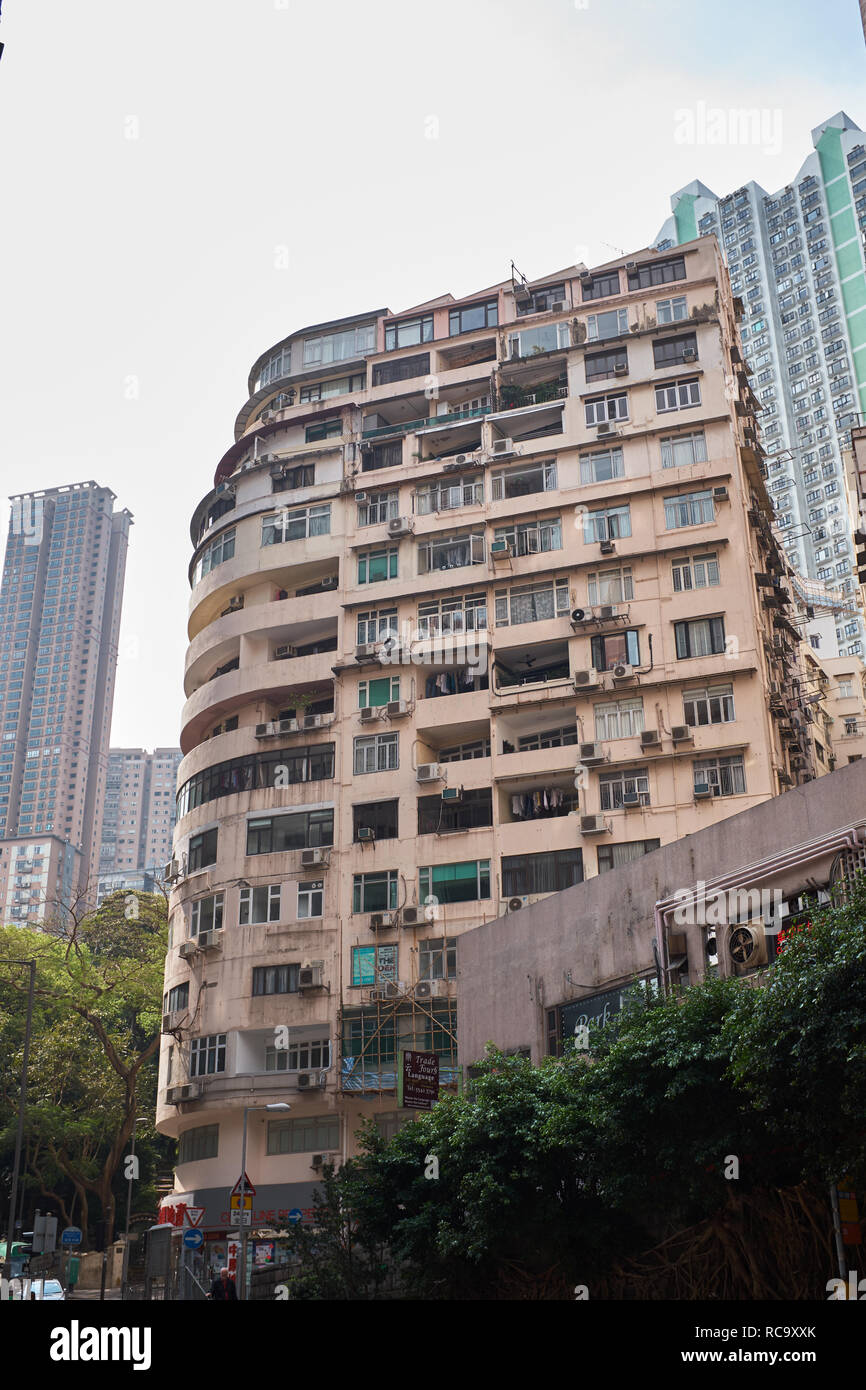 Hong Kong Appartamenti Foto Stock