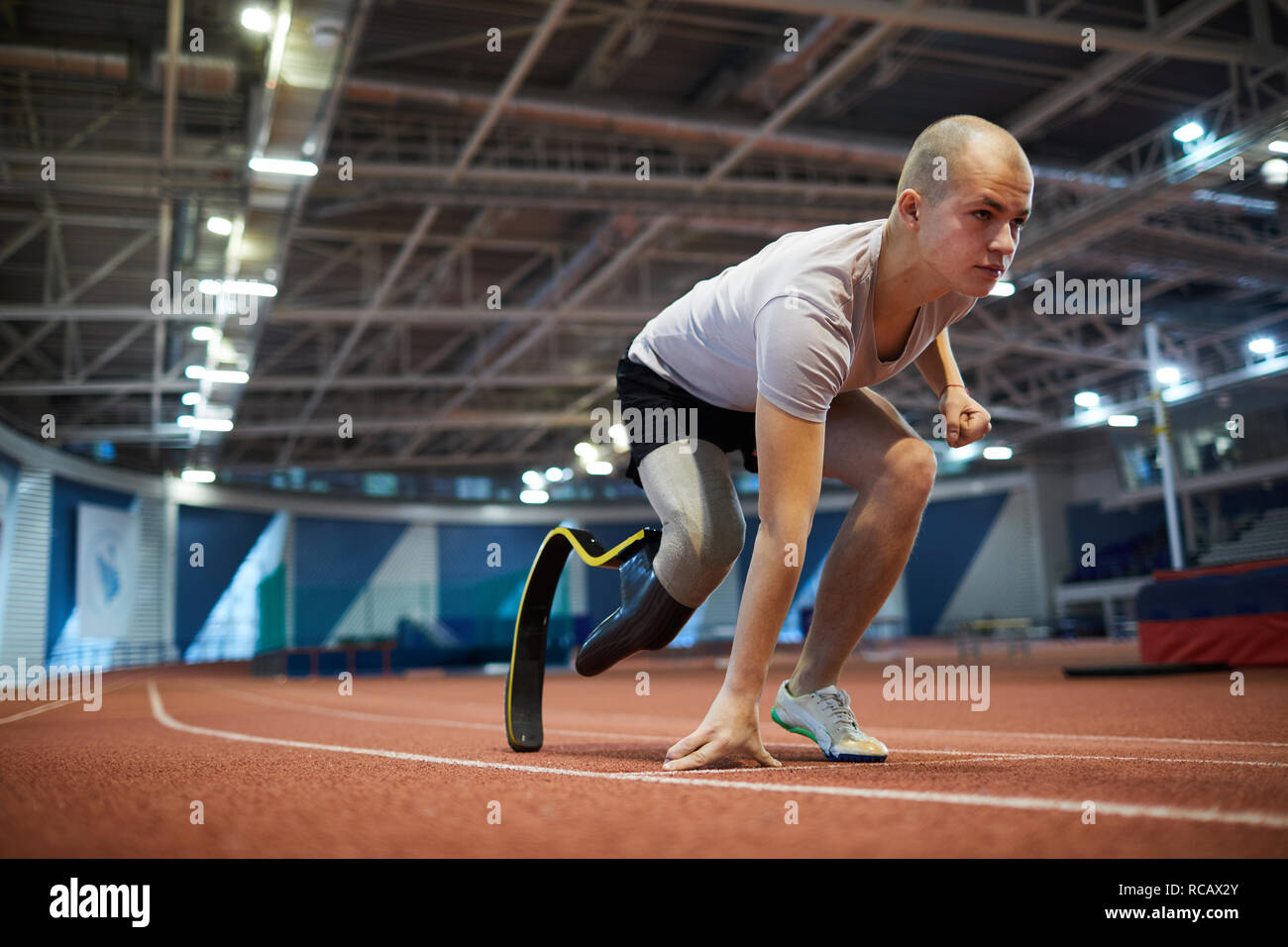 Pronto per essere eseguito Foto Stock