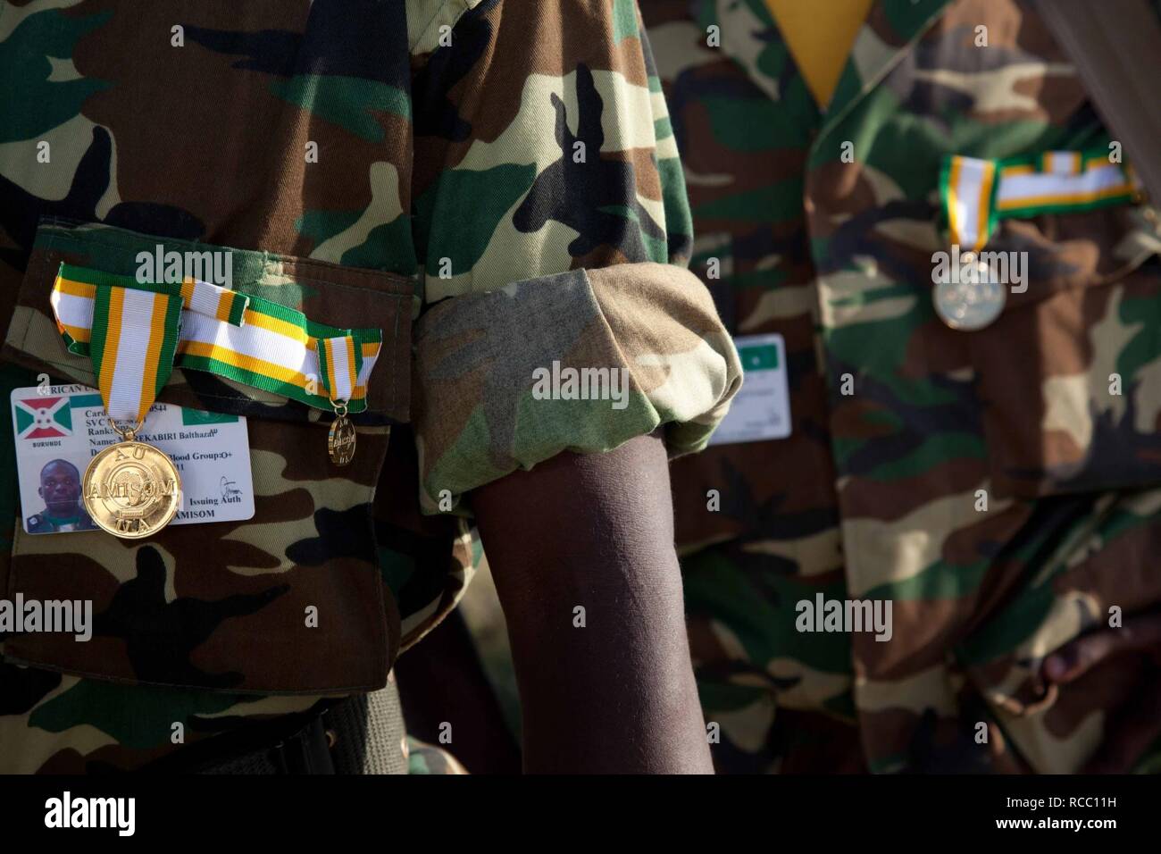 12-09-2011 - truppe burundesi rotazione (6141653547). Foto Stock