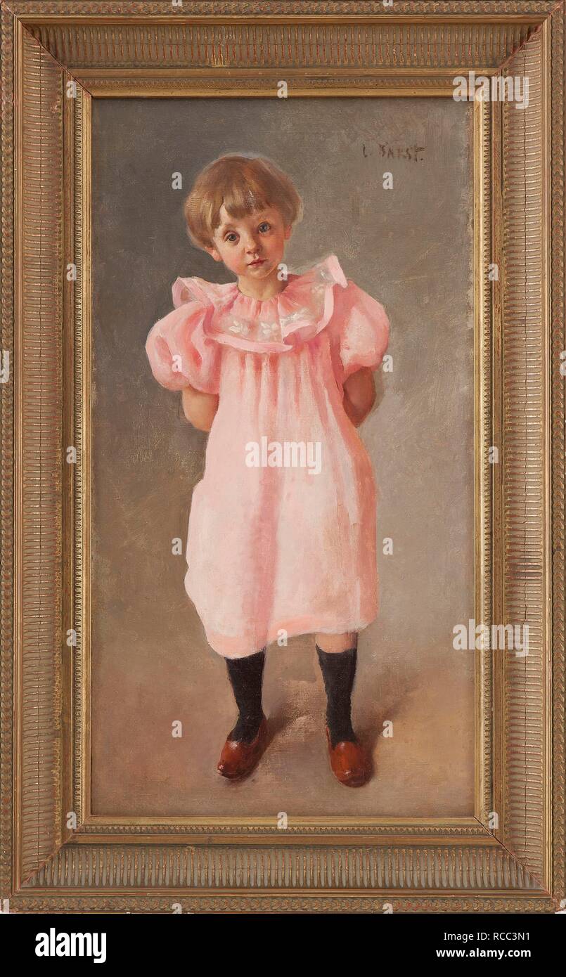 Bambino in rosa. Museo: Collezione privata. Autore: Bakst, Leon. Foto Stock