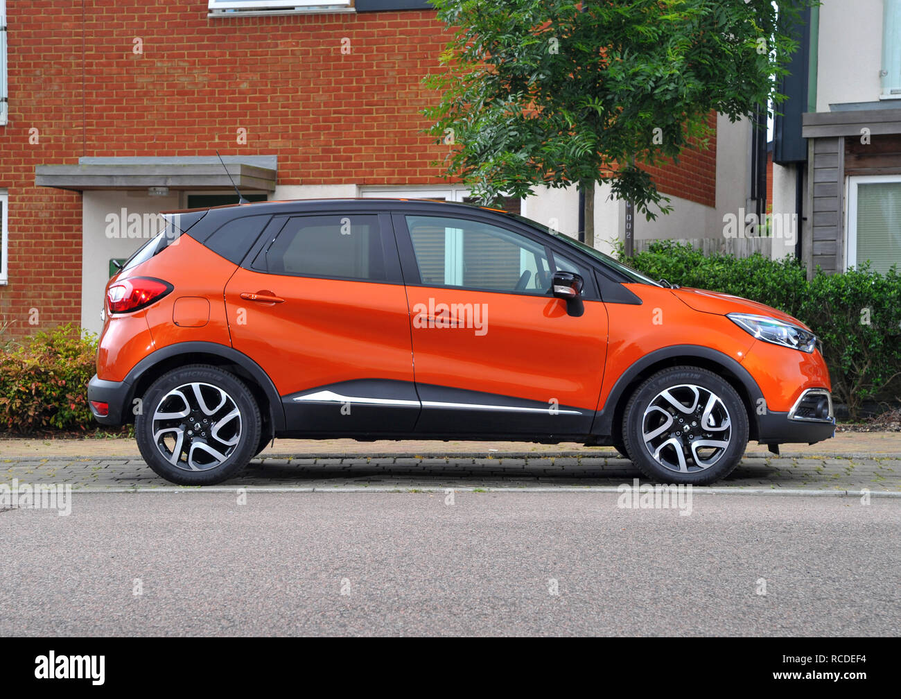 2013 Renault Captur francese SUV di piccole dimensioni Foto Stock