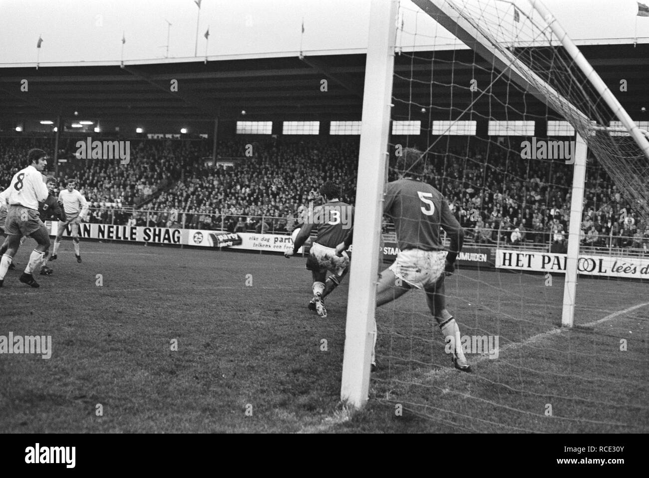 Ajax tegen AZ 67 8-1, Bestanddeelnr 924-0543. Foto Stock