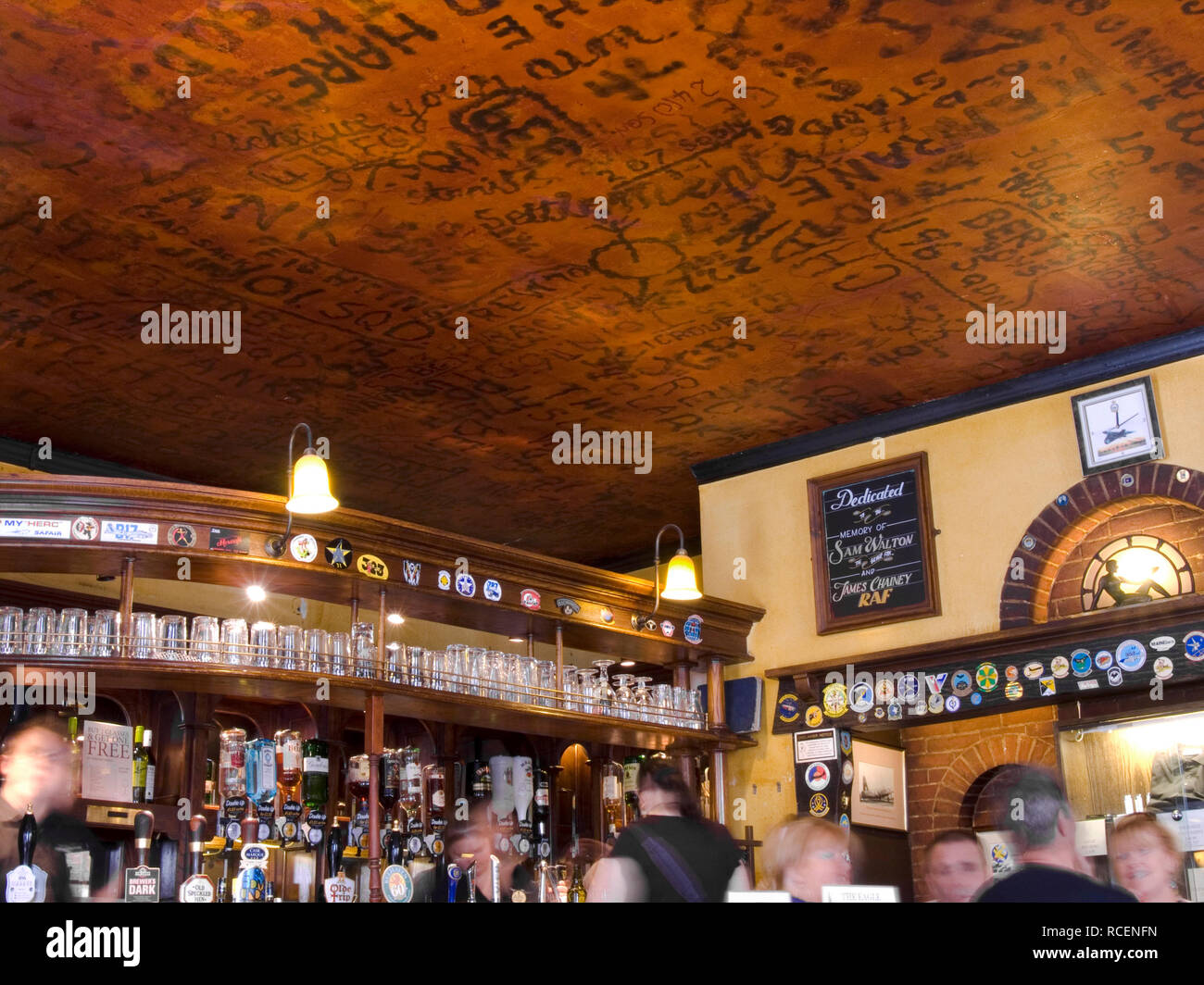 La Eagle pub, Cambridge Foto Stock