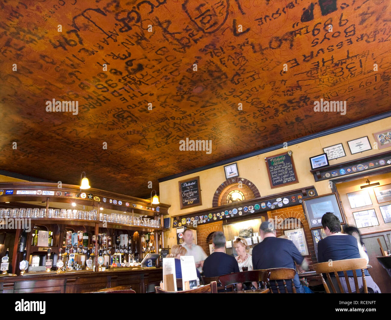 La Eagle pub, Cambridge Foto Stock