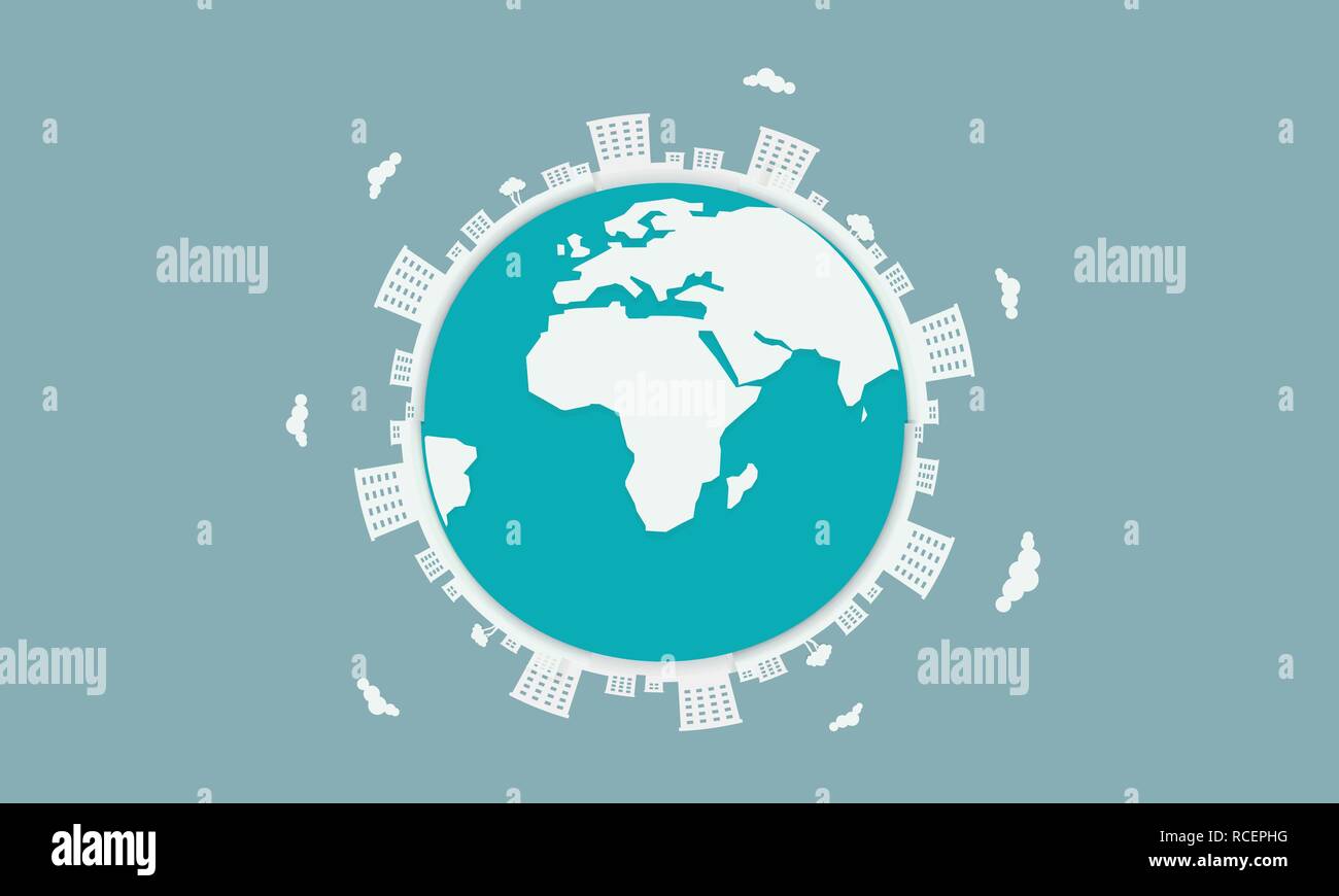 Il Concetto Di Progettazione Di Città Del Mondo