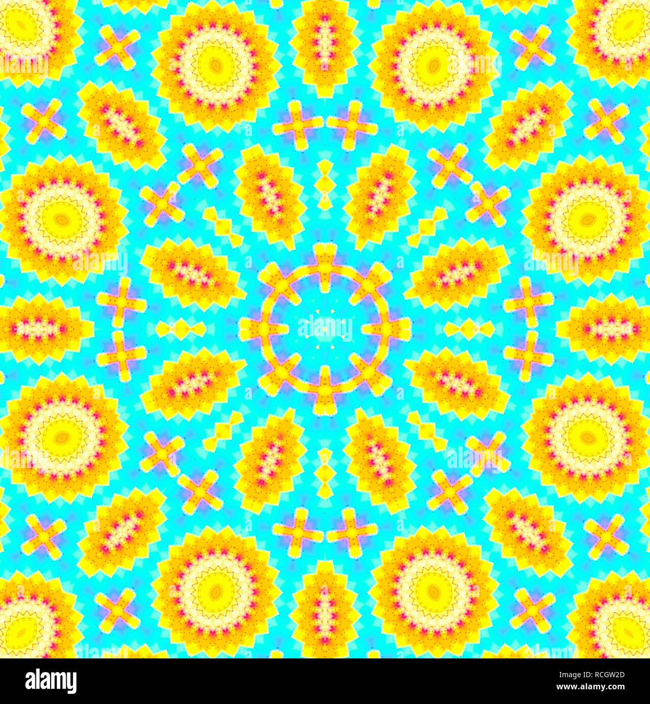 Sfondo lucido con disegno astratto Foto Stock