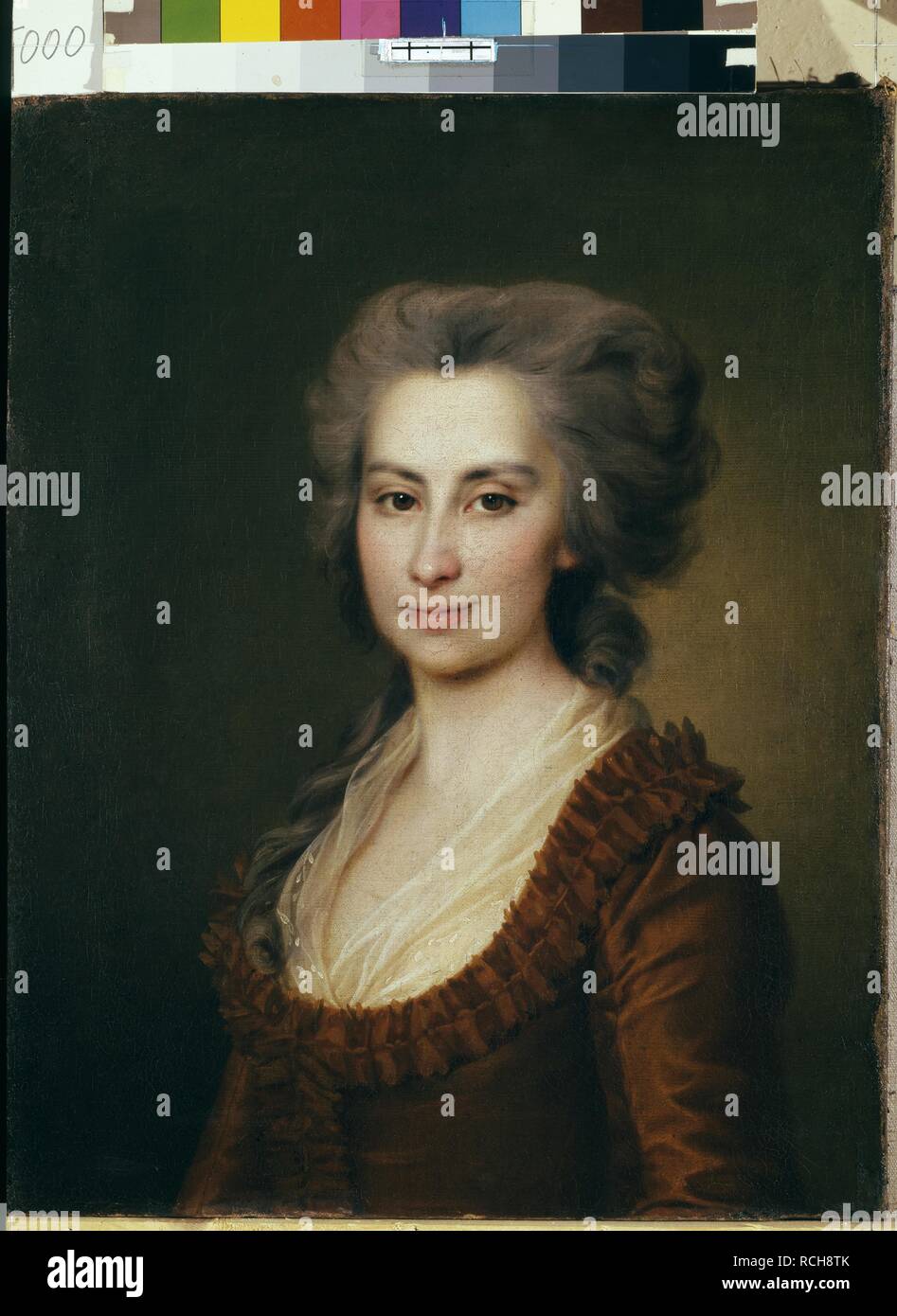 Ritratto della contessa Vorontsova Praskovya (1749-1797). Museo: State Russian Museum di San Pietroburgo. Autore: Levitsky, Dmitri Grigorievich. Foto Stock