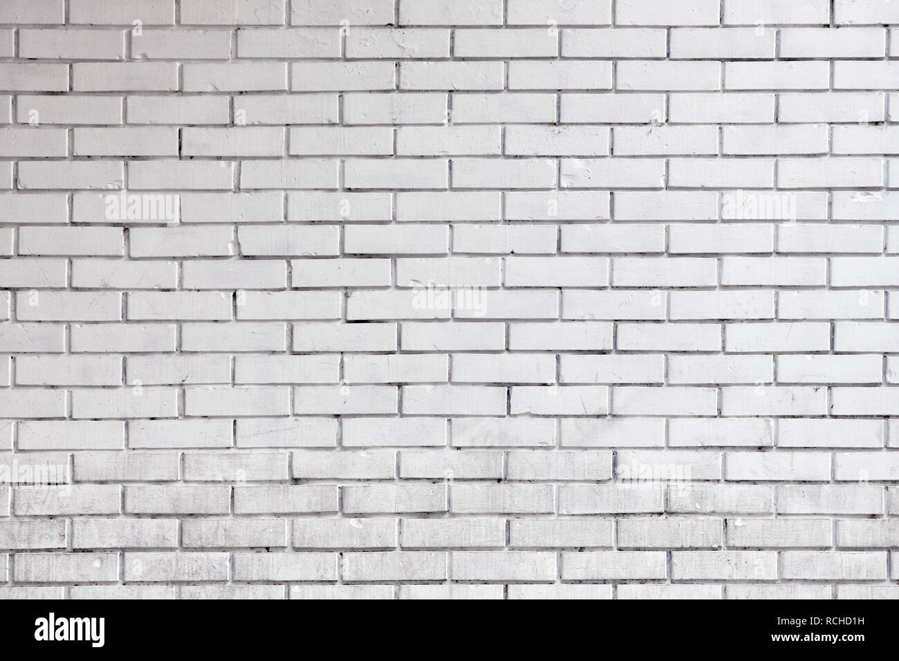 In mattoni bianchi superficie di parete come urban texture di sfondo Foto Stock