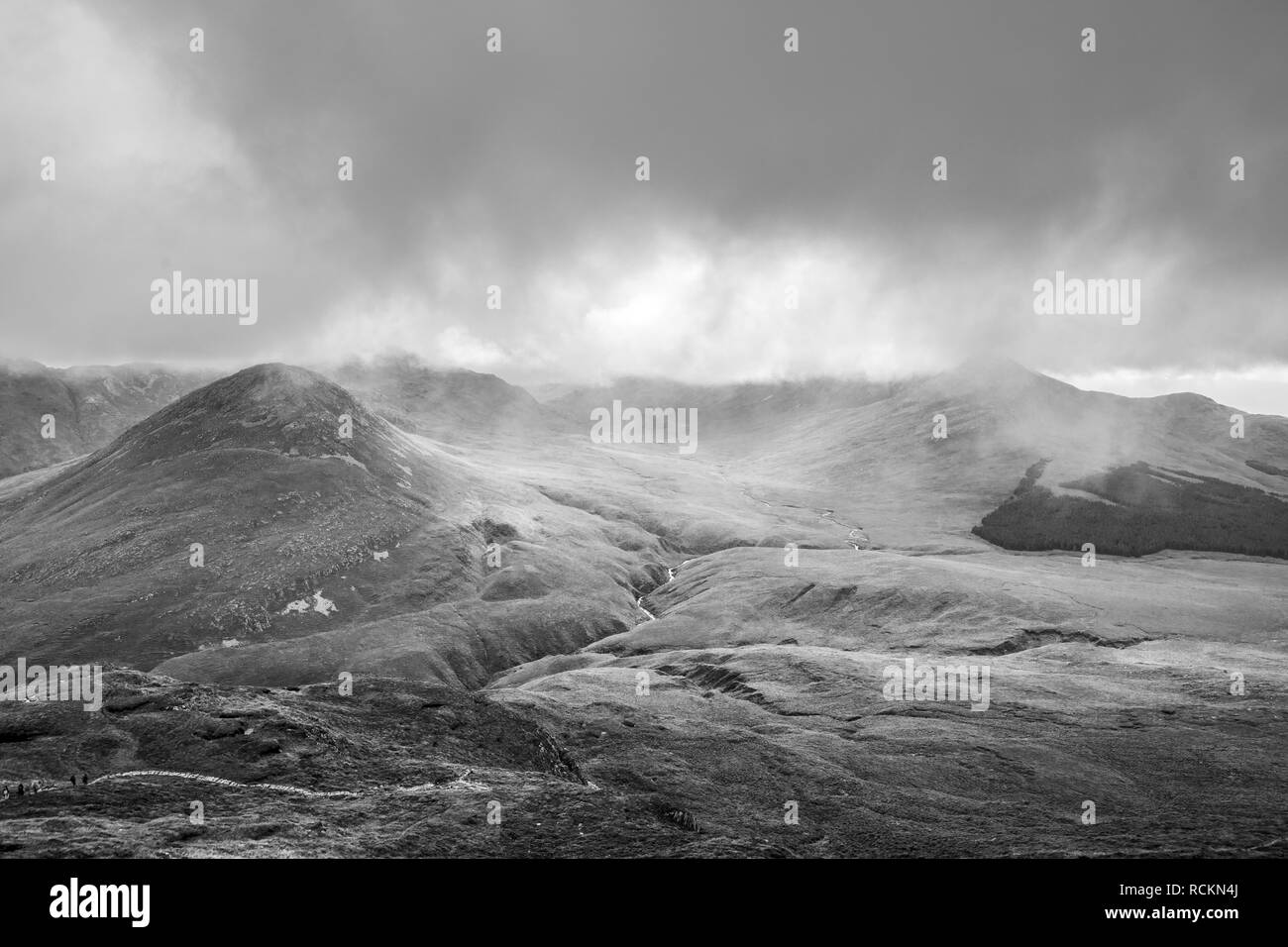 Parco Nazionale del Connemara, Co. Galway, Irlanda Foto Stock