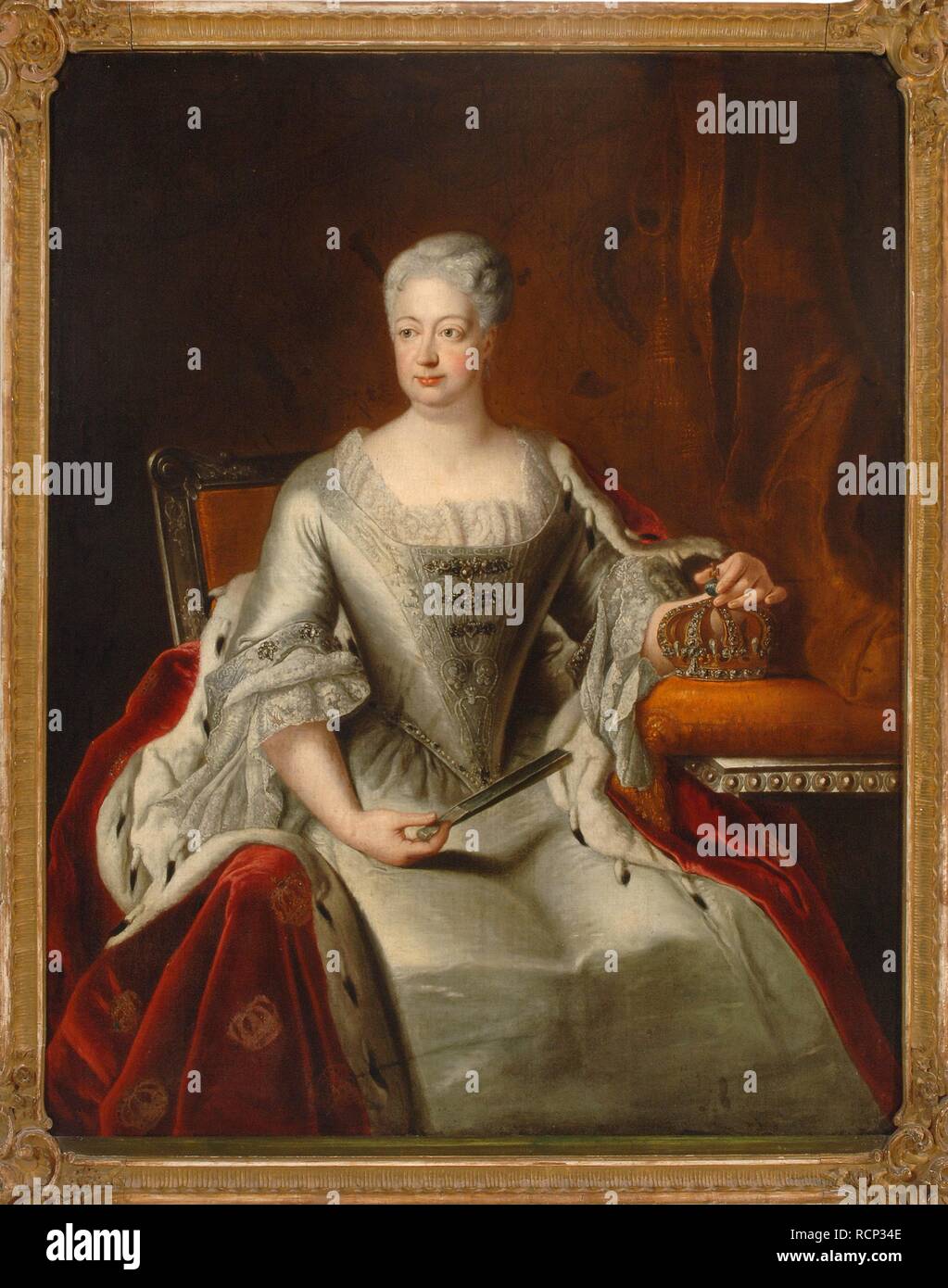 Sofia Dorotea di Hannover (1687-1757), regina consorte in Prussia. Museo: Historisches Museum di Hannover. Autore: anonimo. Foto Stock