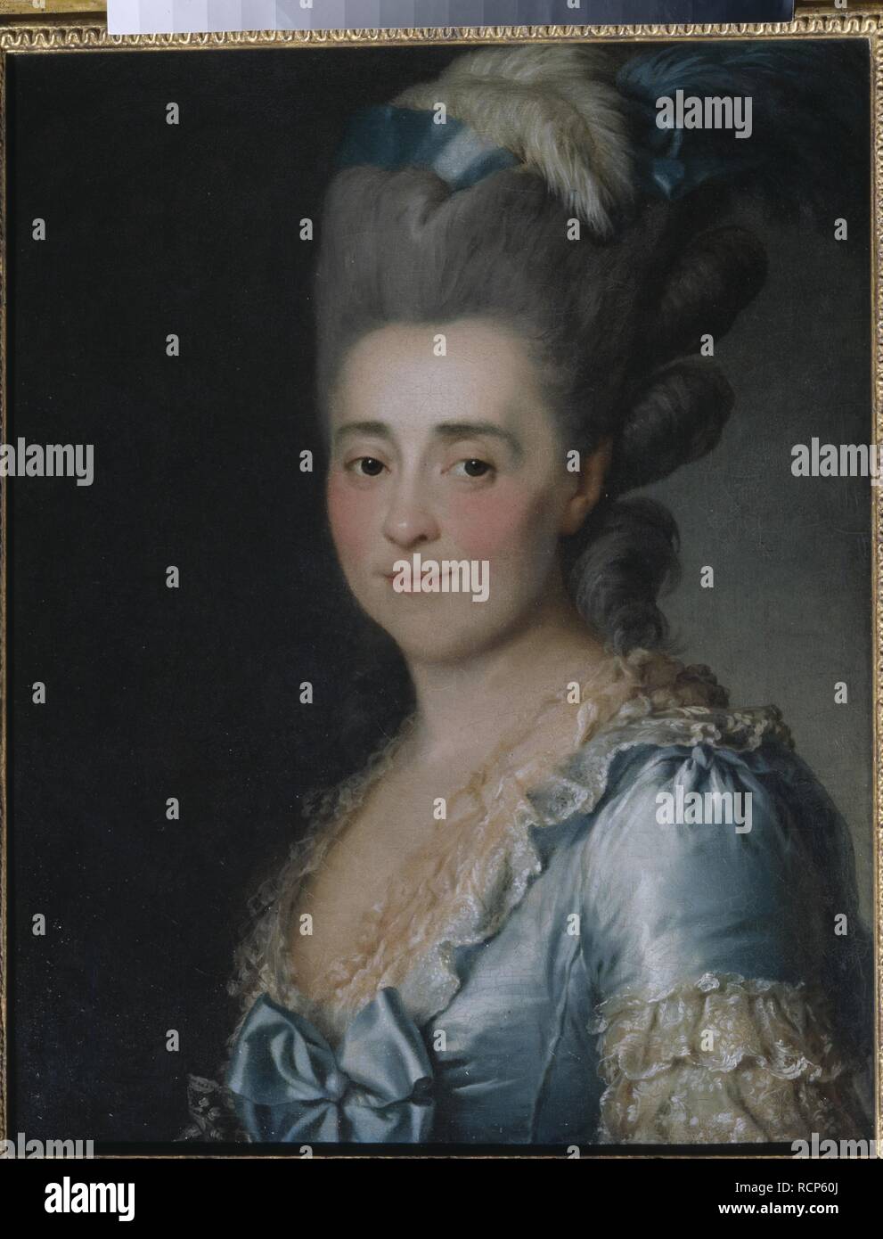 Ritratto di Natalia Ivanovna Melgunova. Museo: Membro Galleria Tretyakov di Mosca. Autore: Levitsky, Dmitri Grigorievich. Foto Stock