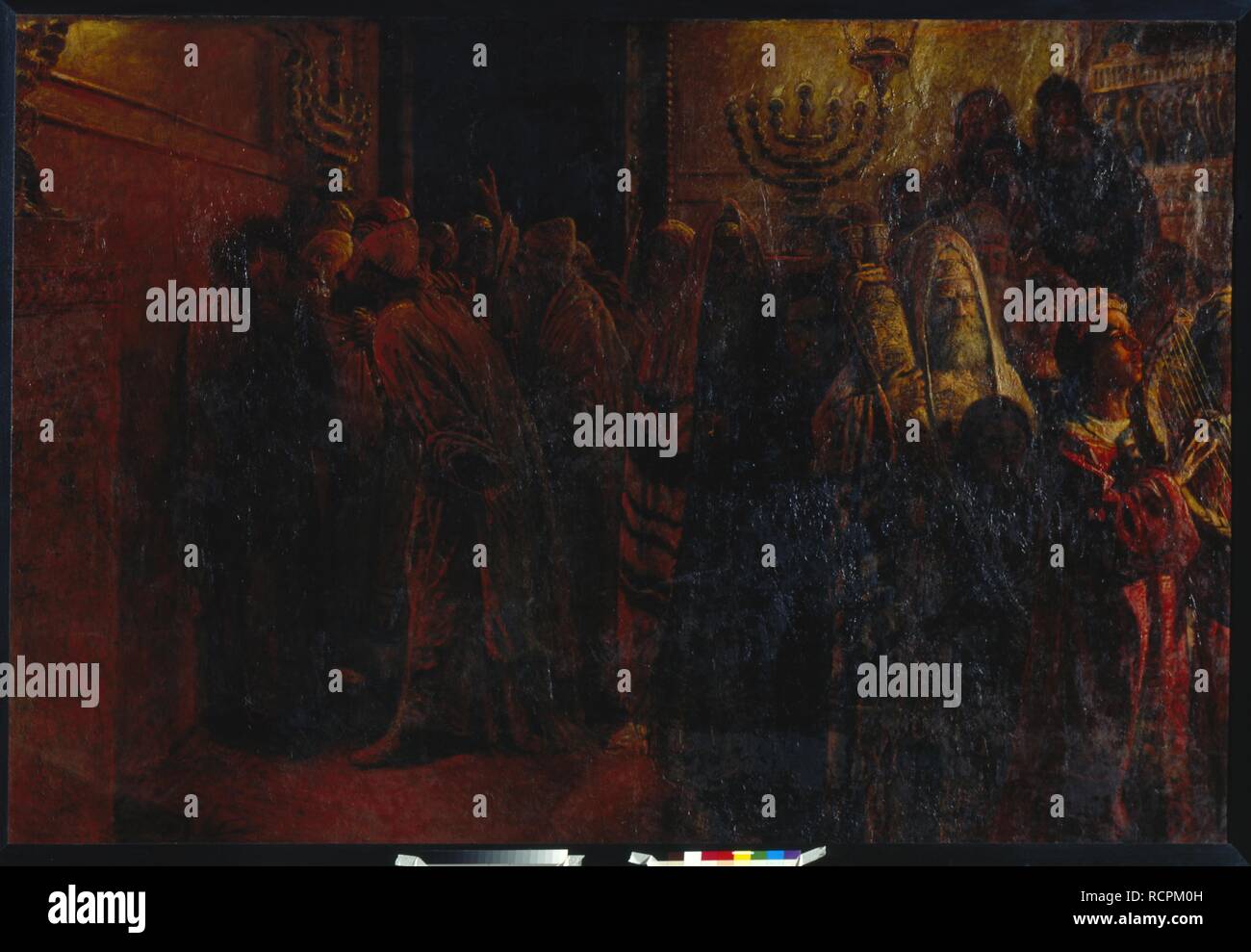 Processo di sanhedrin di gesù immagini e fotografie stock ad alta