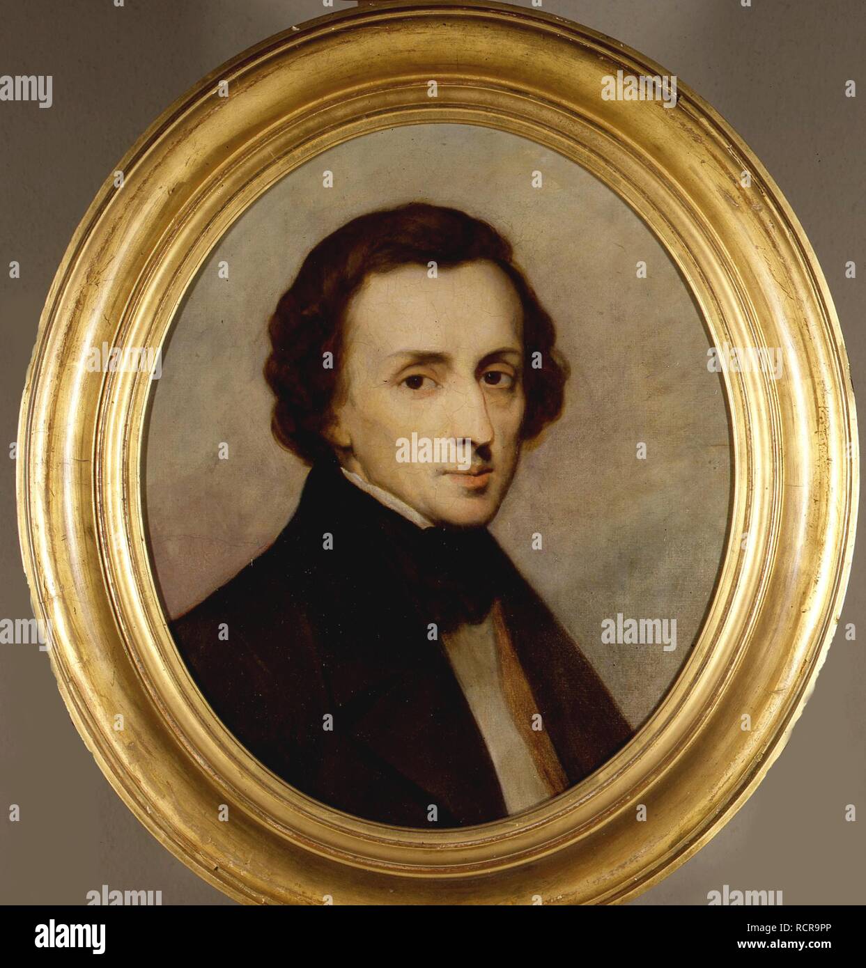 Ritratto di Frédéric Chopin. Museo: Dordrechts Museum. Autore: SCHEFFER, ARY. Foto Stock