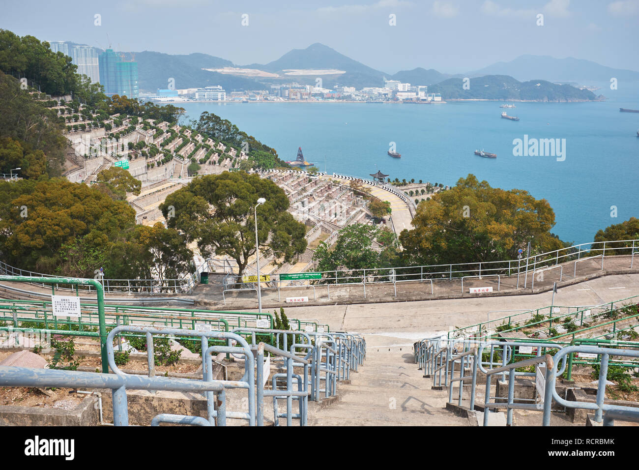 Da Tseung Kwan O cinese Cimitero Permanente Foto Stock
