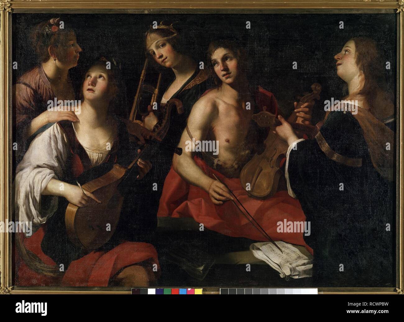 Concerto. Museo: Membro M. Ciurlionis Art Museum, Kaunas. Autore: Rustici, FRANCESCO. Foto Stock