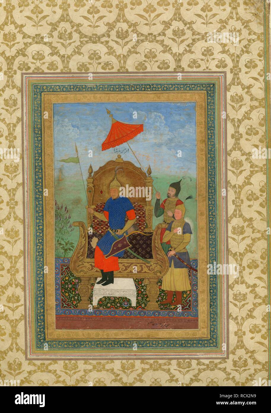 Timur Khan. Museo: Collezione privata. Autore: anonimo. Foto Stock