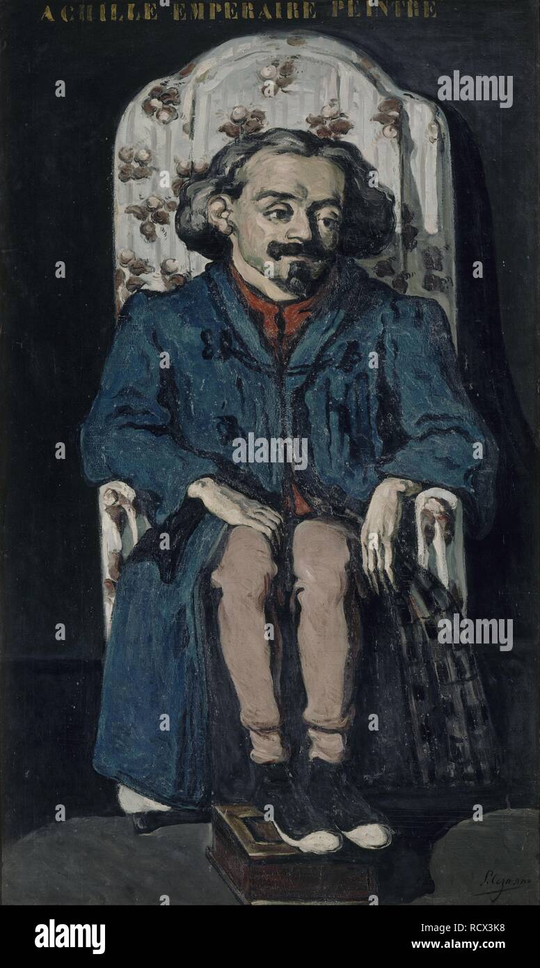 Achille Emperaire. Museo: Musée d'Orsay, Parigi. Autore: CEZANNE, Paolo. Foto Stock