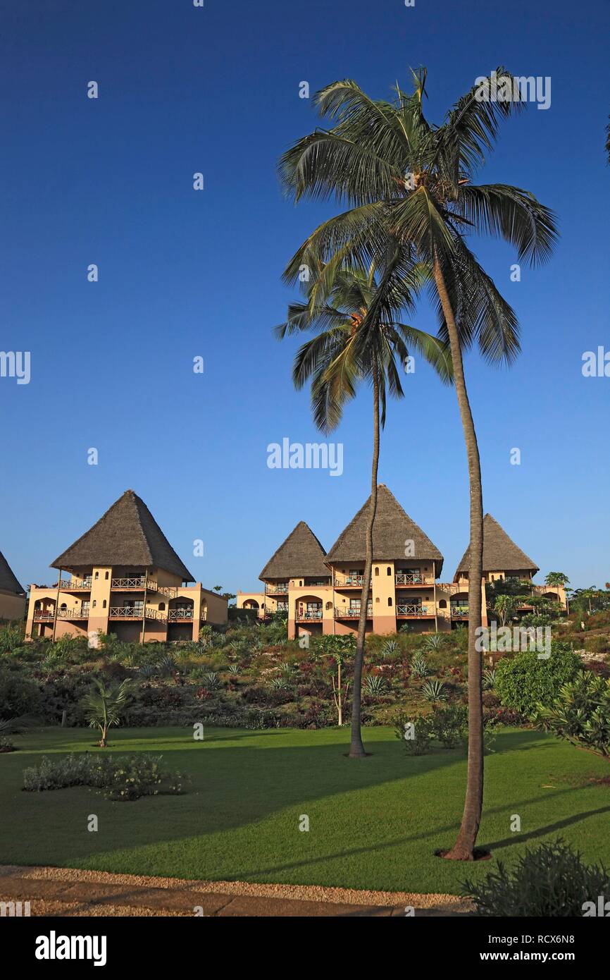 Resort a Zanzibar, Tanzania Africa Foto Stock