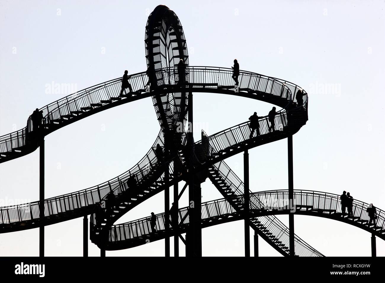 Tiger & Turtle - Magic Mountain, una pietra miliare calpestabili scultura a forma di montagne russe Foto Stock