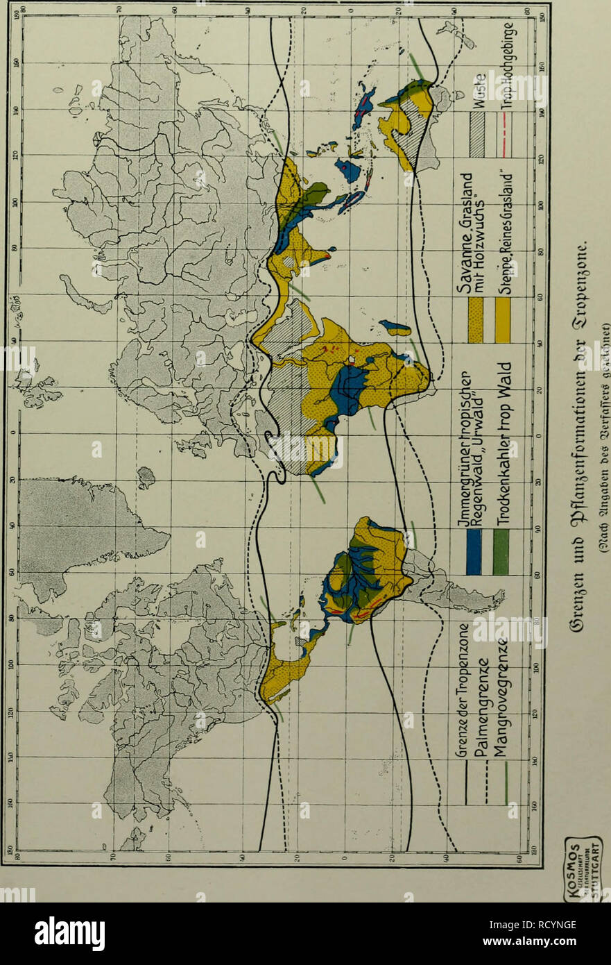 . Das Leben der Pflanze. Piante; piante; piante; Phytogeography. . Si prega di notare che queste immagini vengono estratte dalla pagina sottoposta a scansione di immagini che possono essere state migliorate digitalmente per la leggibilità - Colorazione e aspetto di queste illustrazioni potrebbero non perfettamente assomigliano al lavoro originale. Francé, R. H. (Raoul Heinrich), 1874-1943; Gothan, Walther Ulrich Eduard Friedrich, 1879-1954; Lange, Willy, 1864-. Stoccarda, Kosmos, Gesellschaft der Naturfreunde Foto Stock